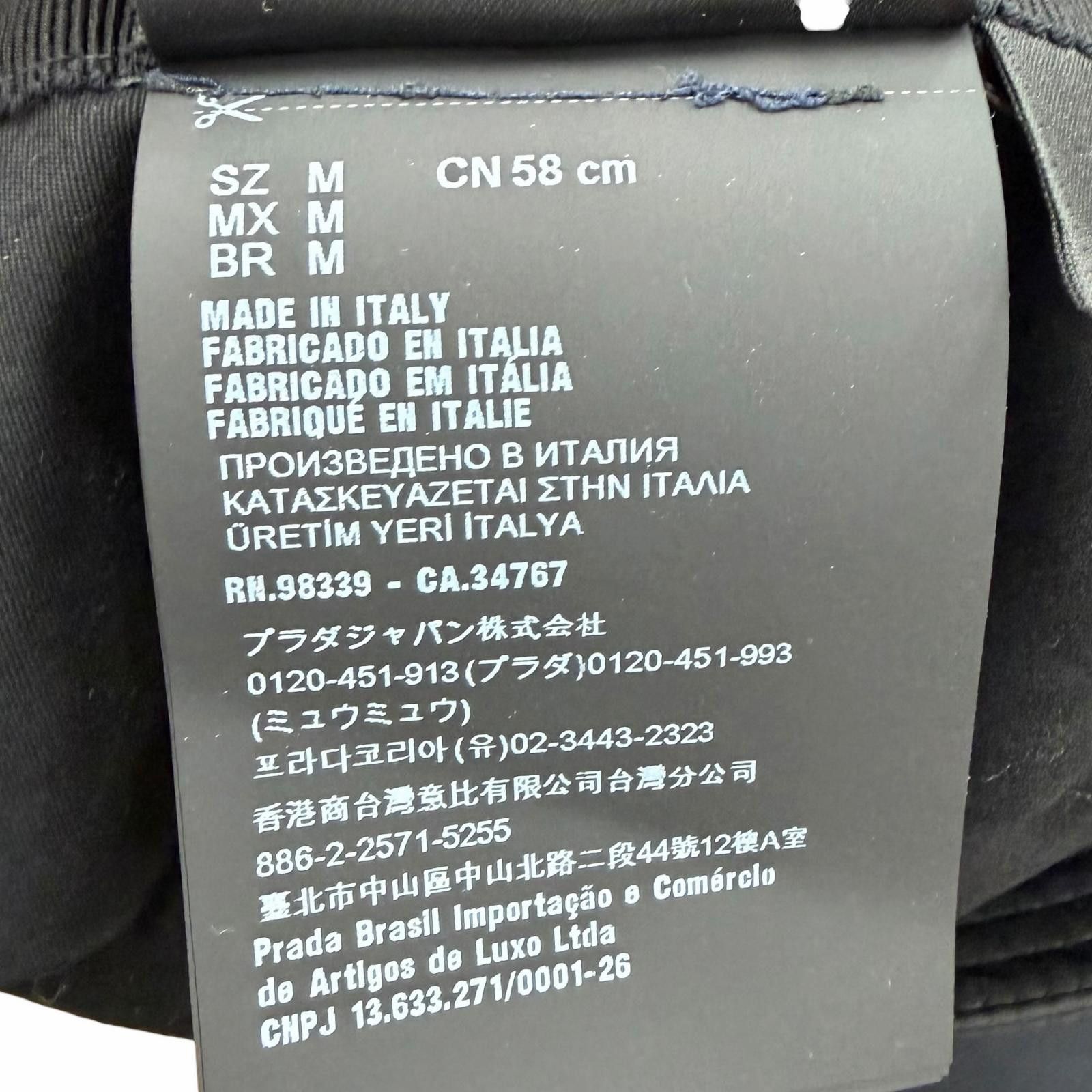 Prada Prada Prada Recycled Polyamide Hat Textile Hats 2HC137 DUTY FREE for USA Size ONE SIZE - 11 Thumbnail
