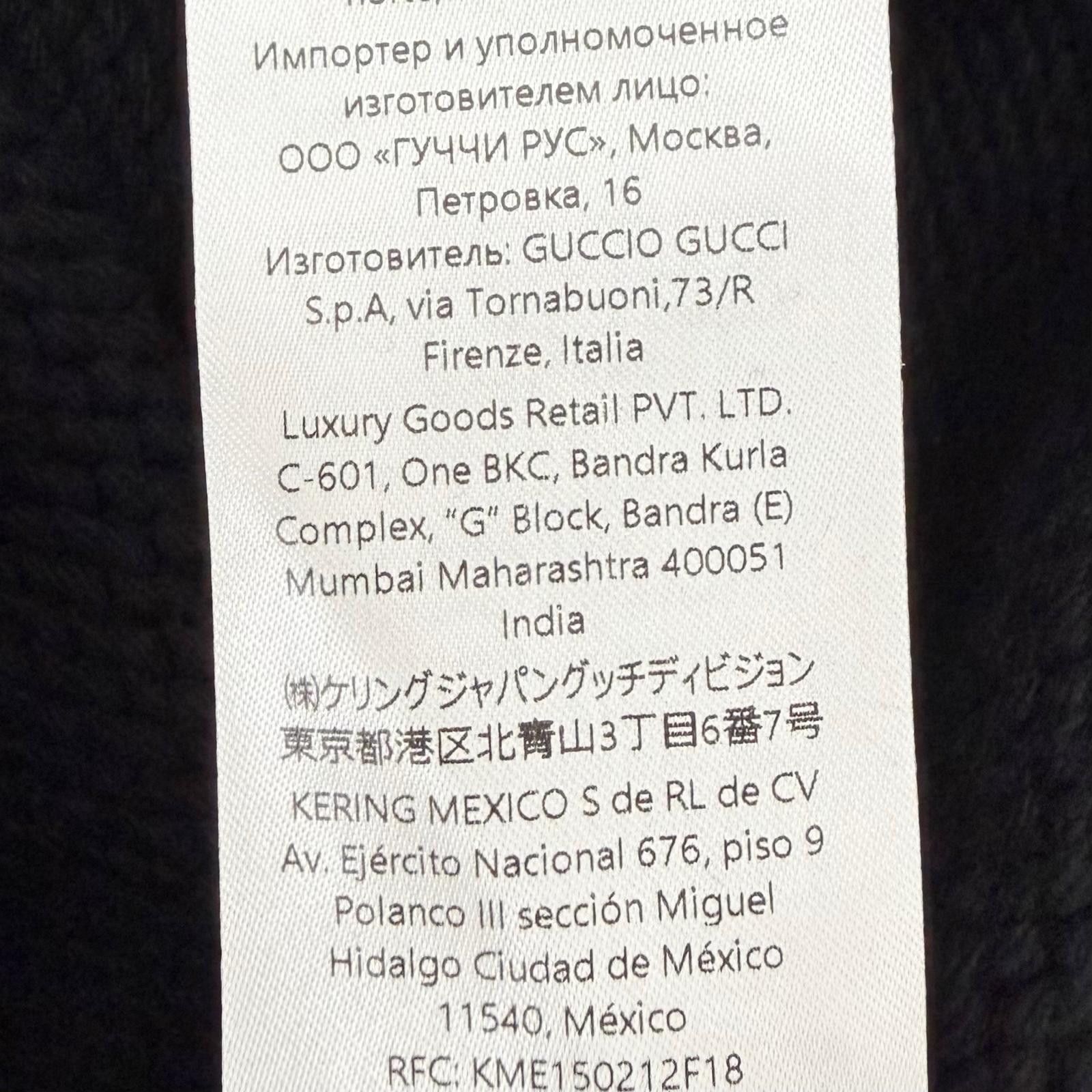 Gucci Gucci Gucci Wool Cashmere Knitwear Textile Tops DUTY FREE for USA Size ONE SIZE - 10 Thumbnail
