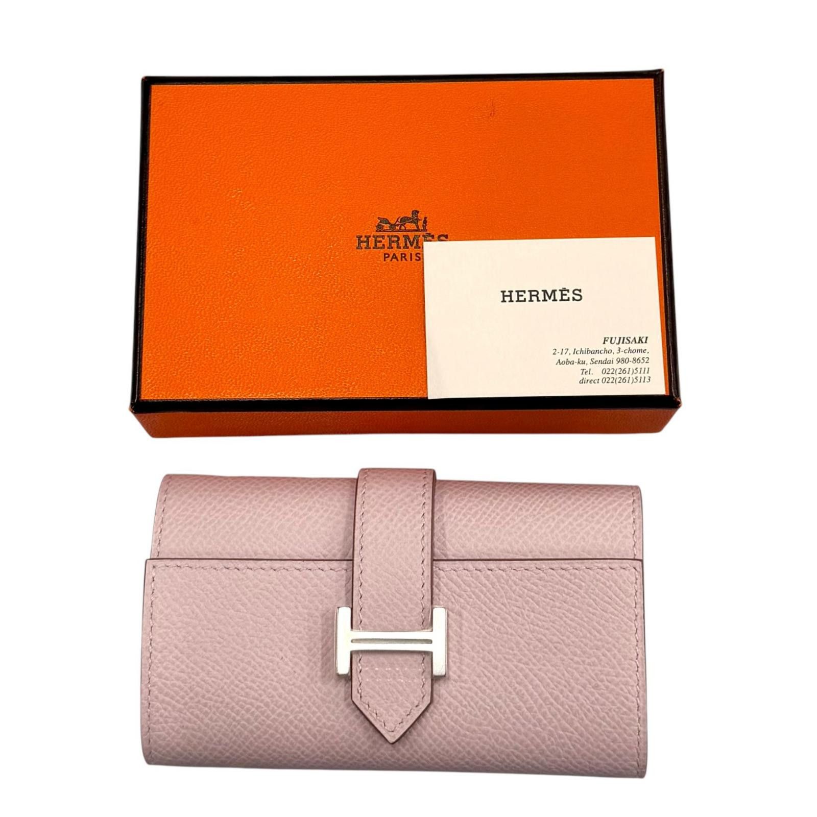 Hermes Hermes Hermes Epsom 4 Hook Key Holder Leather Key case Stamp W (2024) DUTY FREE for USA Size ONE SIZE - 2 Thumbnail