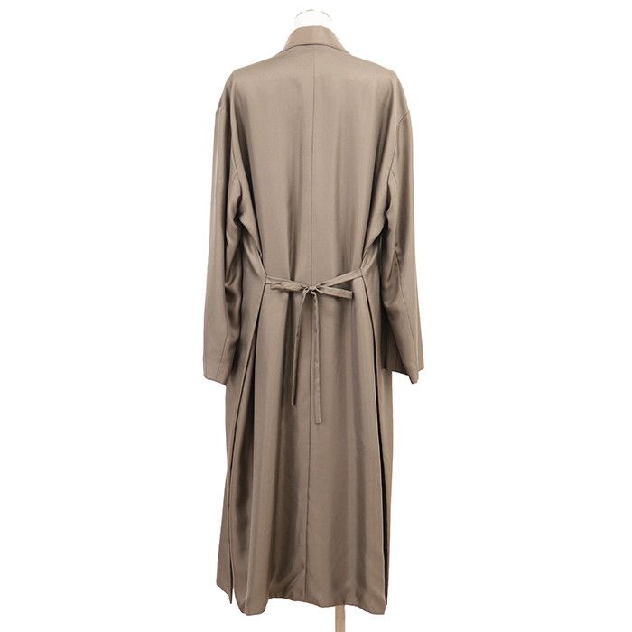 Hermes Hermes Hermes Lambskin Silk Coat Leather Outerwear DUTY FREE for USA Size ONE SIZE - 6 Thumbnail