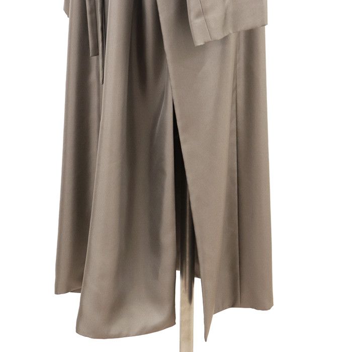Hermes Hermes Hermes Lambskin Silk Coat Leather Outerwear DUTY FREE for USA Size ONE SIZE - 14 Thumbnail