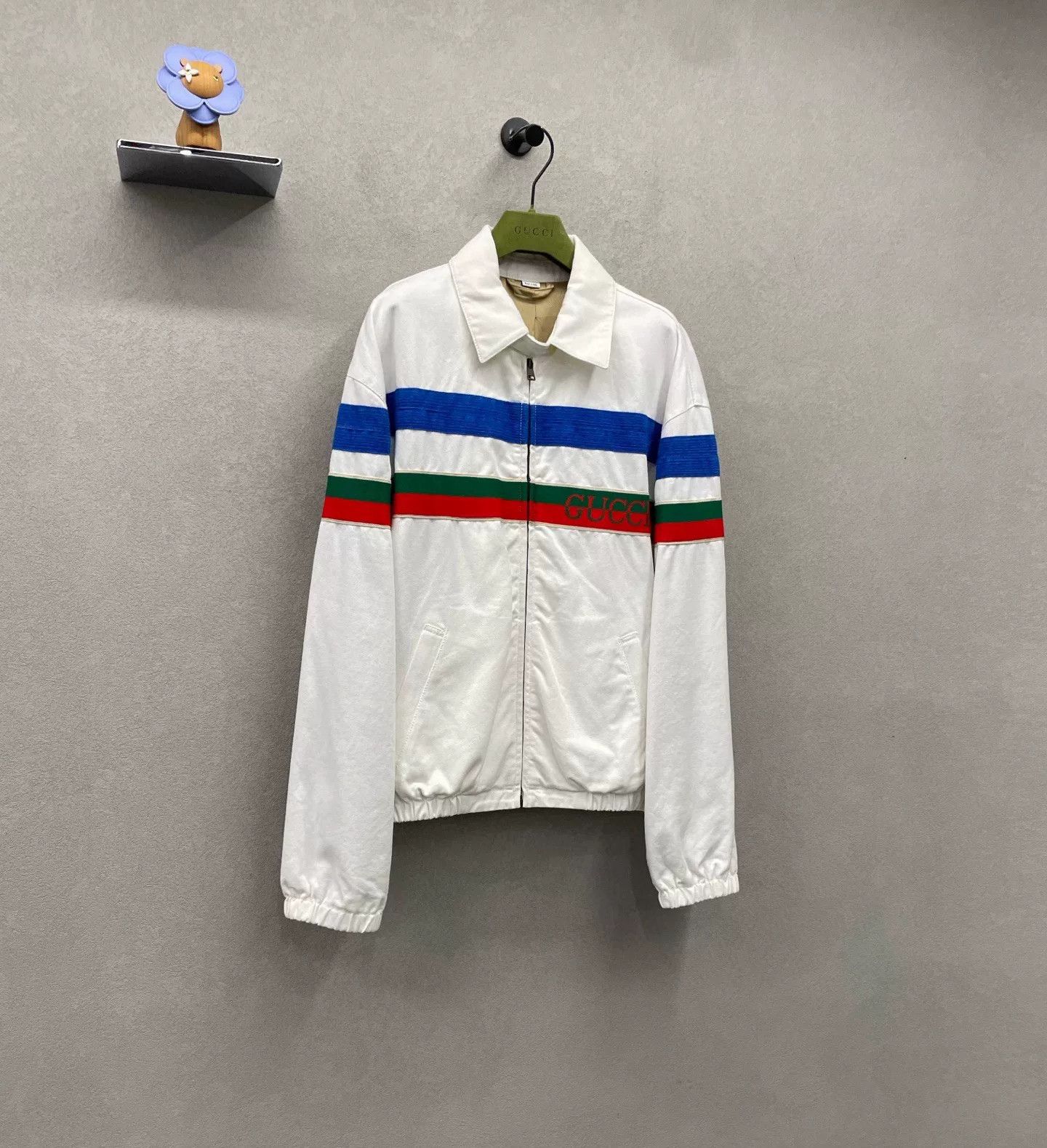 Gucci Gucci Striped White Jacket Size US S / EU 44-46 / 1 - 3 Thumbnail
