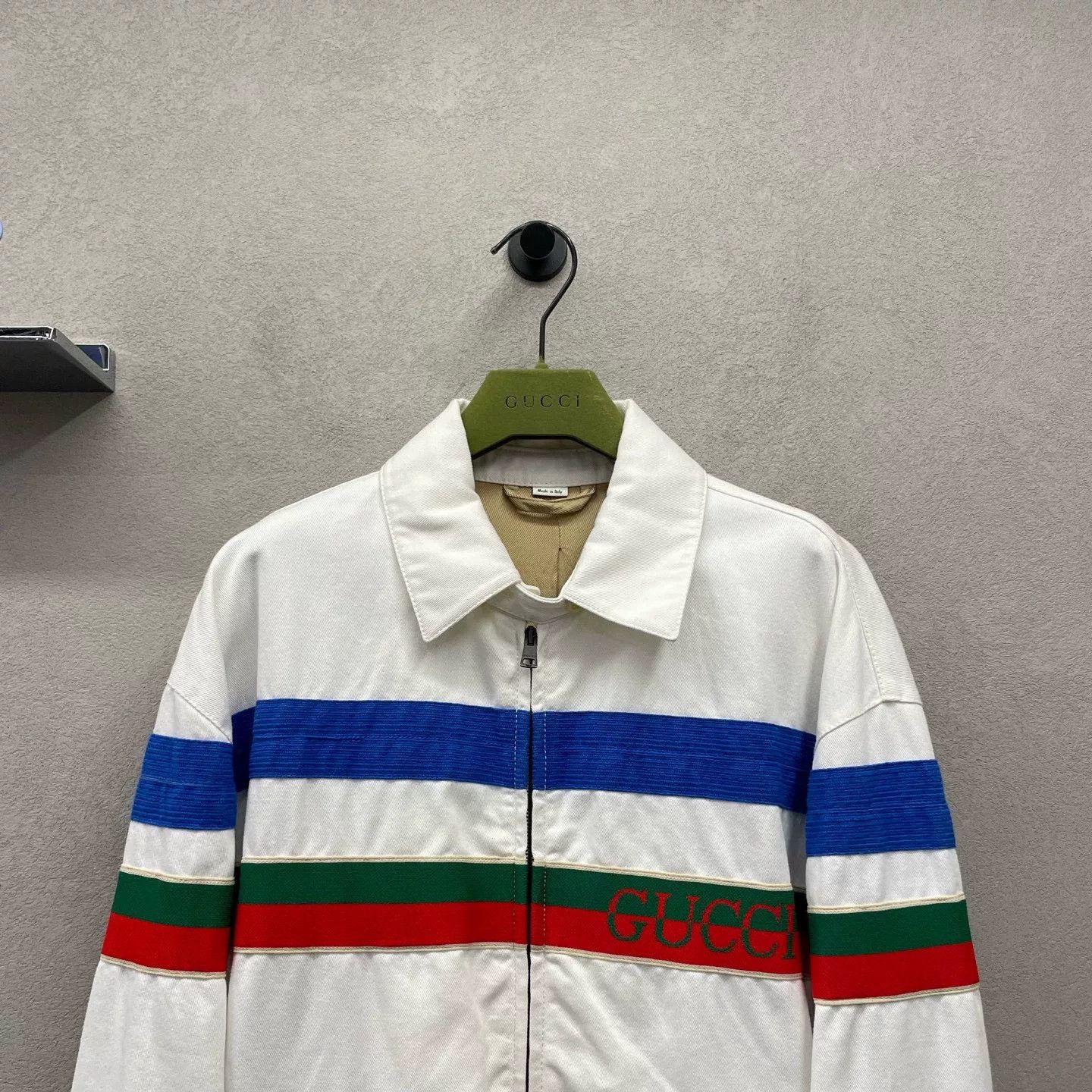 Gucci Gucci Striped White Jacket Size US S / EU 44-46 / 1 - 4 Thumbnail