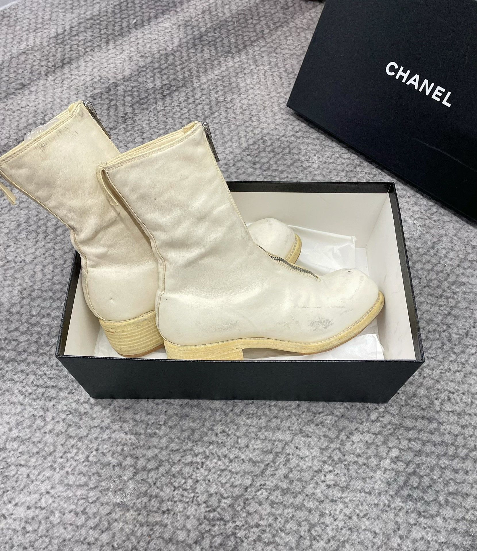 Guidi Guidi Beige Mid-Calf Boots Size US 6 / IT 36 - 5 Thumbnail