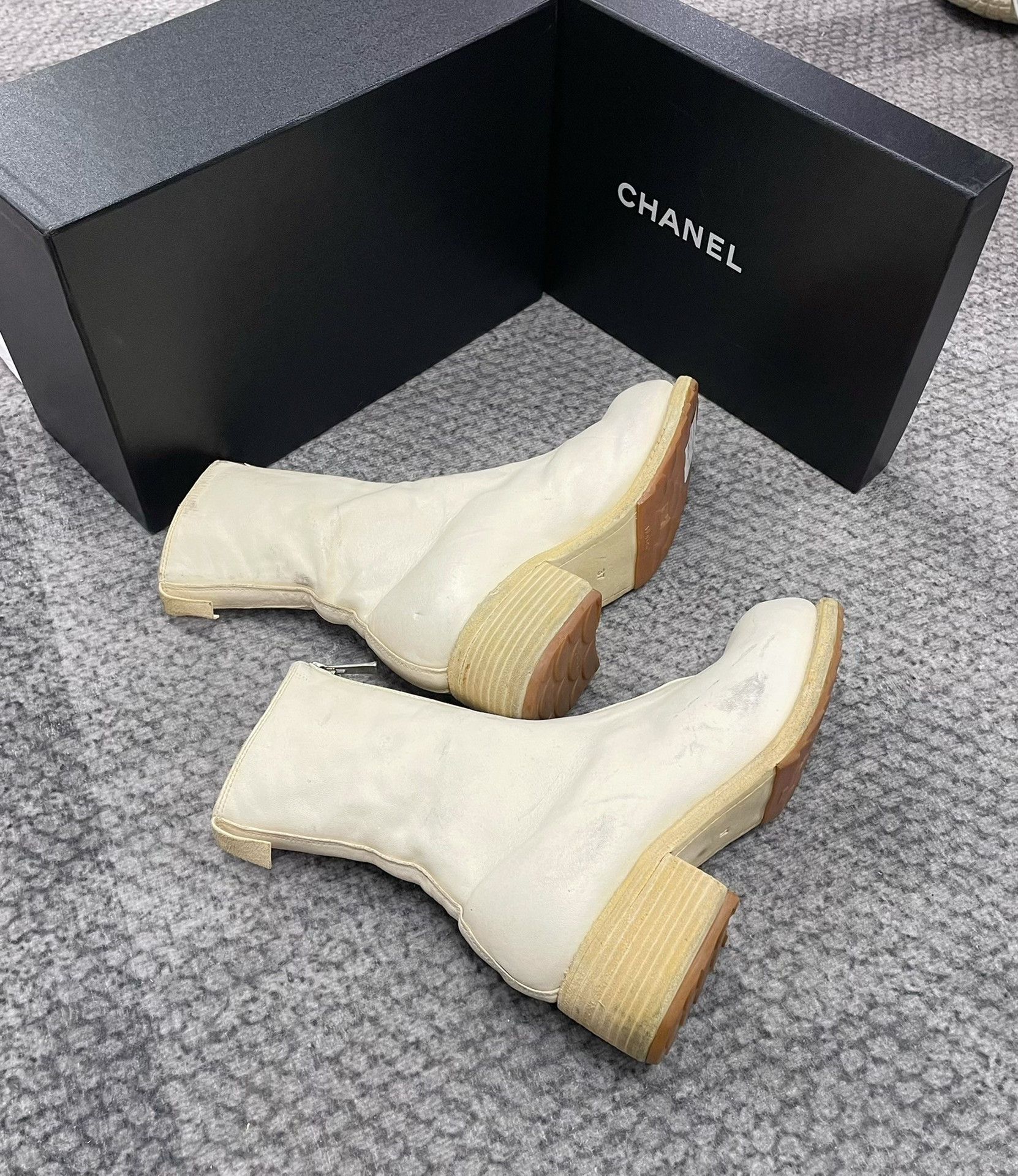 Guidi Guidi Beige Mid-Calf Boots Size US 6 / IT 36 - 4 Thumbnail
