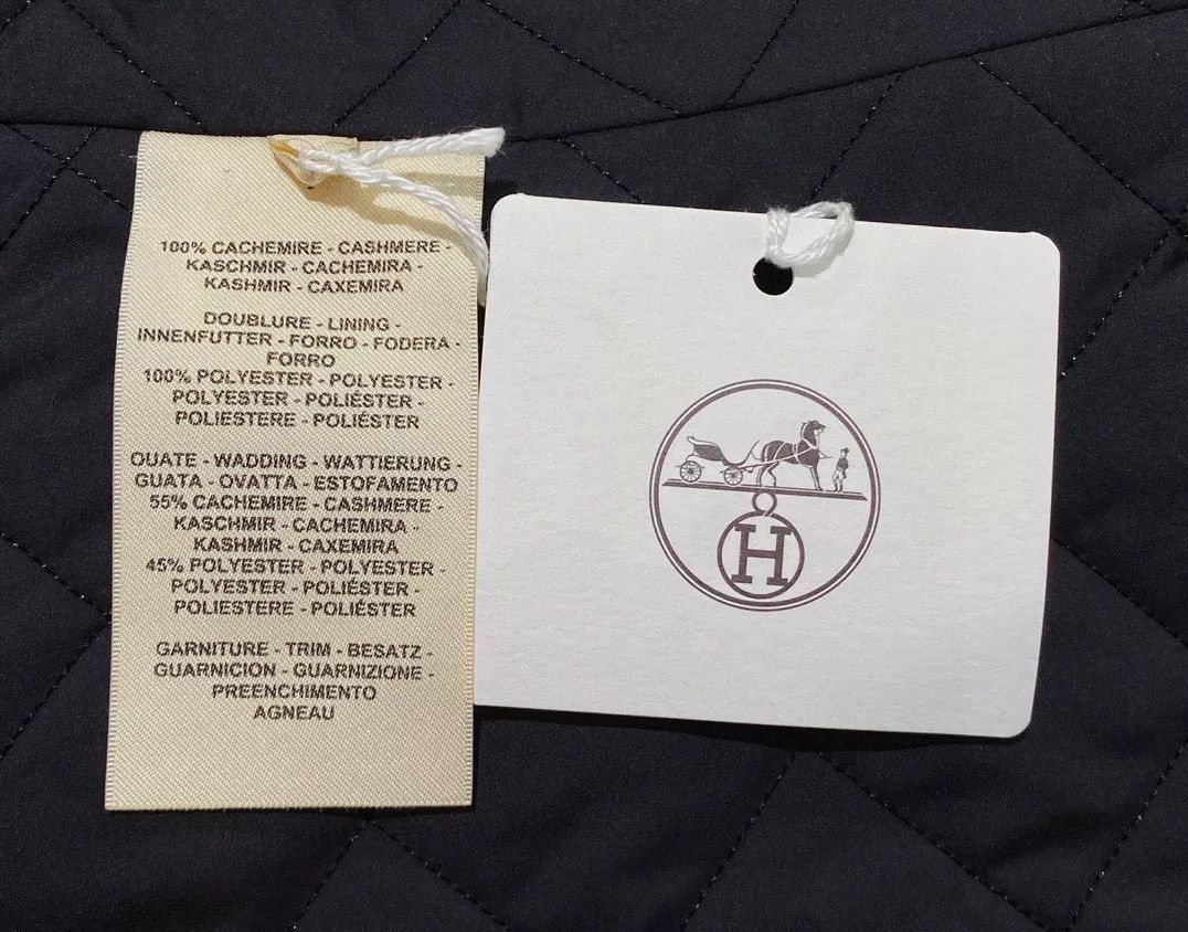 Hermes Hermes Black Irregular Zipper Jacket Size S / US 4 / IT 40 - 6 Thumbnail