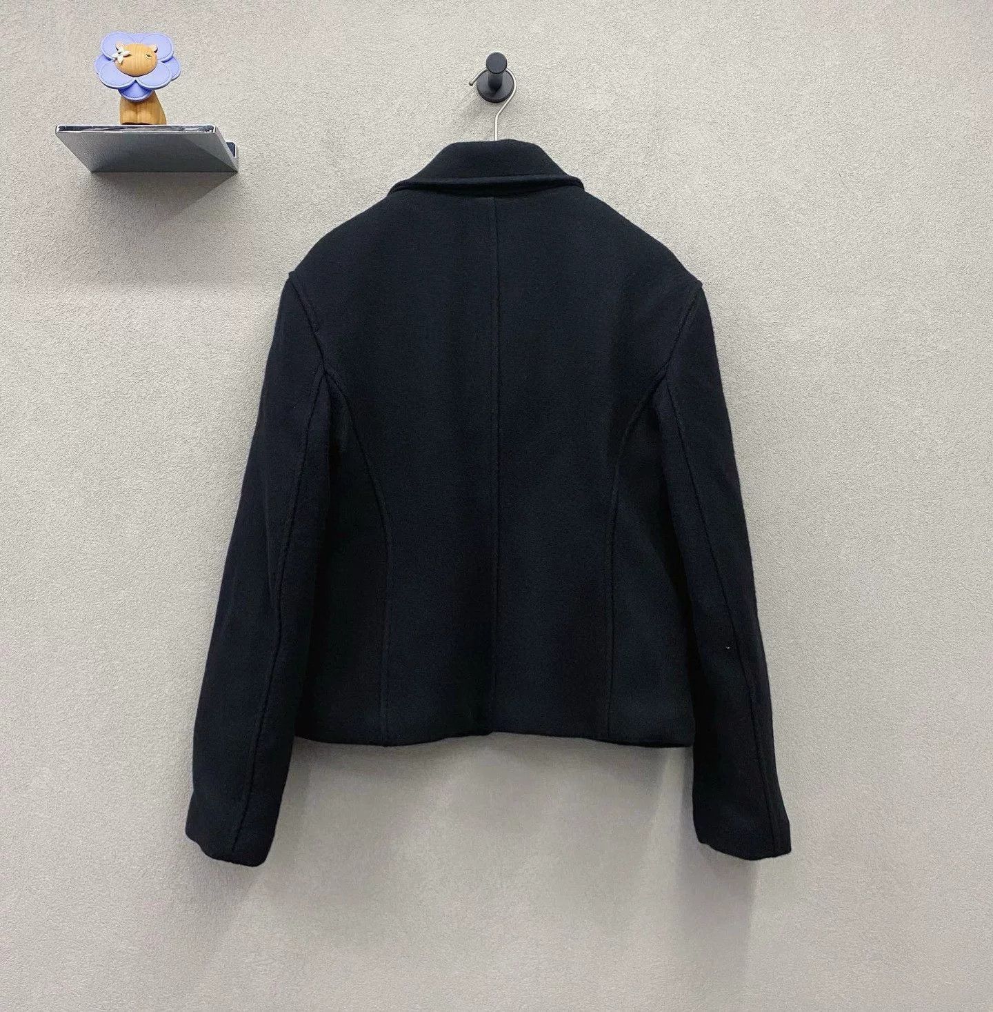 Hermes Hermes Black Irregular Zipper Jacket Size S / US 4 / IT 40 - 2 Thumbnail