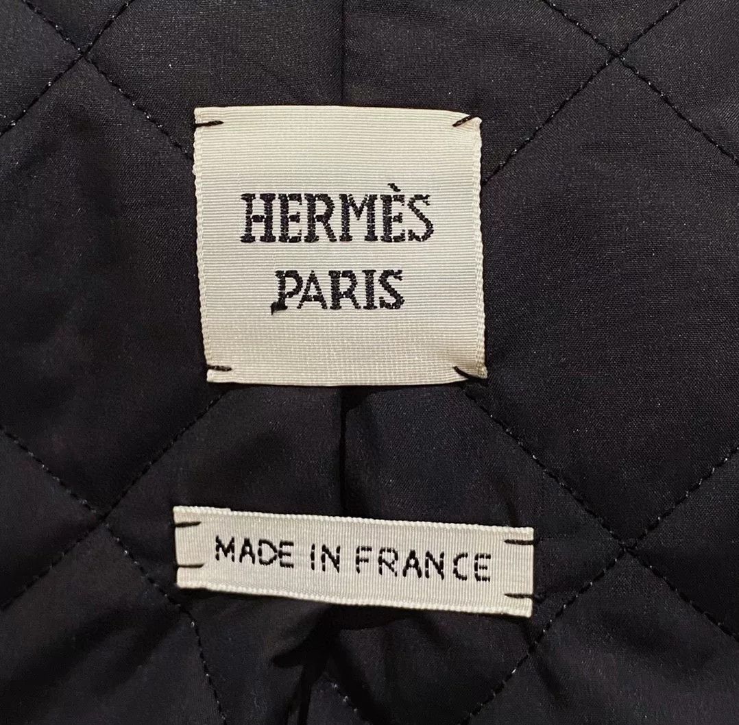 Hermes Hermes Black Irregular Zipper Jacket Size S / US 4 / IT 40 - 5 Thumbnail