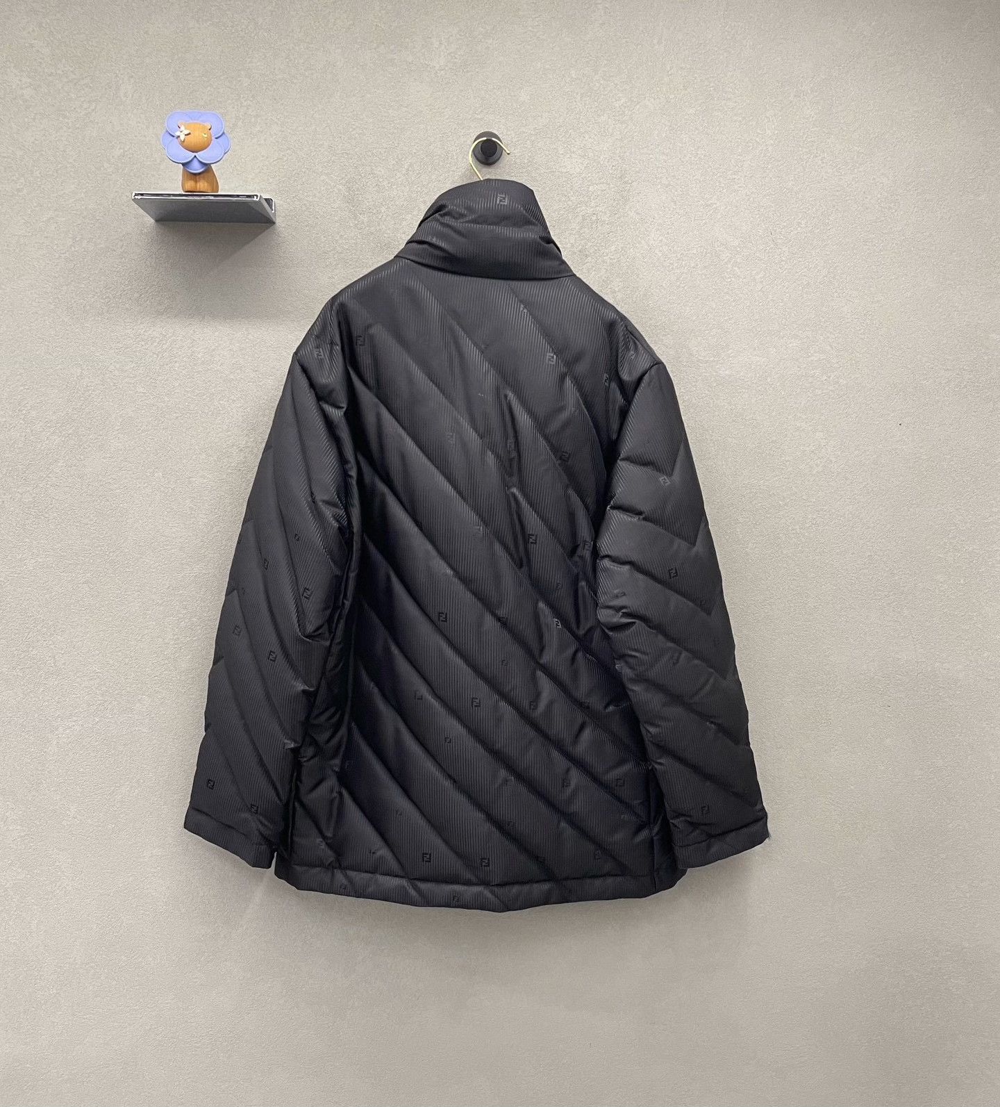 Fendi Fendi Black Down Jacket Size 52 Size US L / EU 52-54 / 3 - 2 Thumbnail