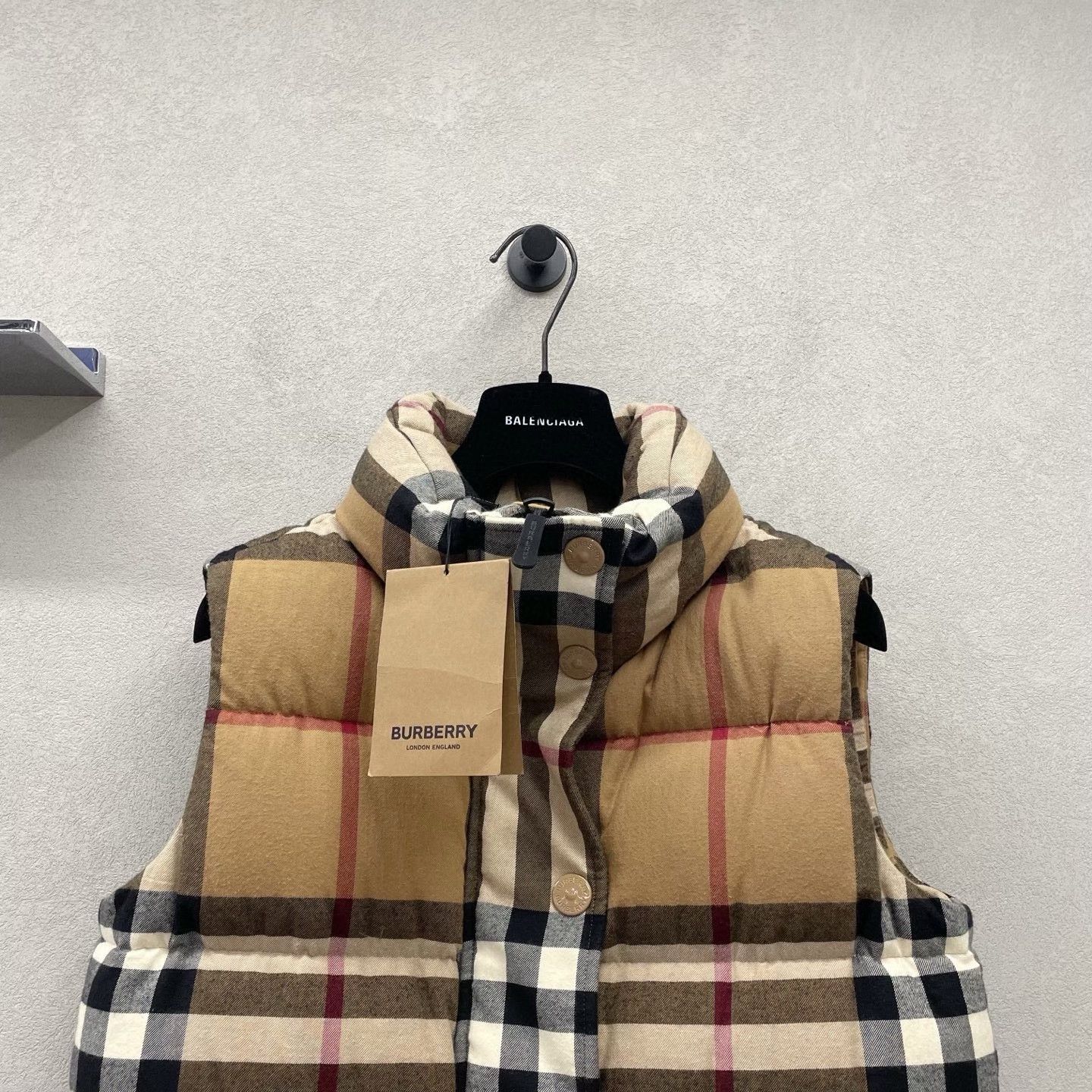 Burberry Burberry Classic Check Down Vest Size US S / EU 44-46 / 1 - 4 Thumbnail
