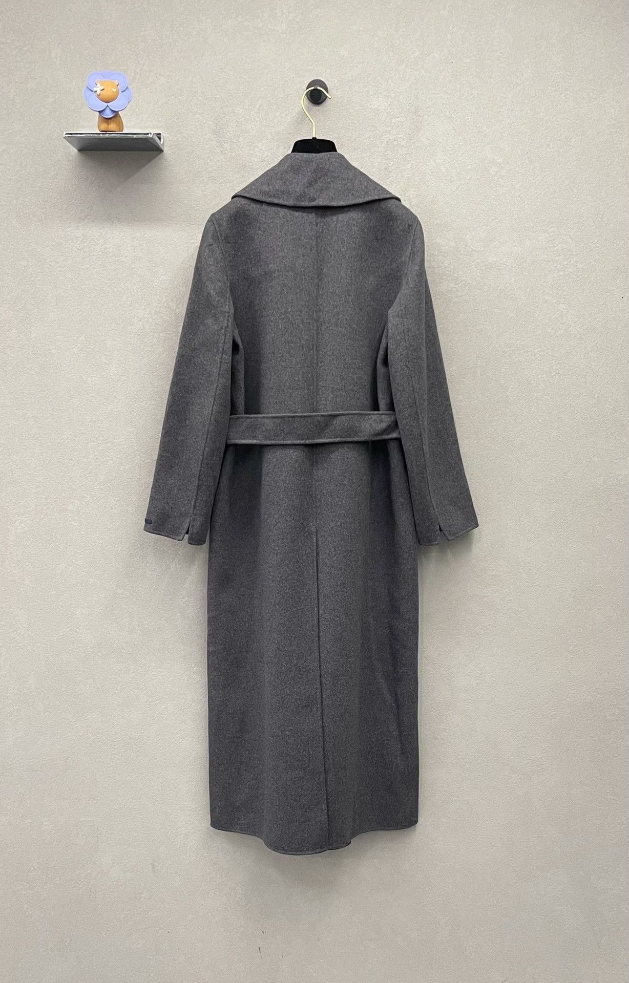 Max Mara MaxMara Gray Robe Coat Size 38 Size S / US 4 / IT 40 - 2 Thumbnail