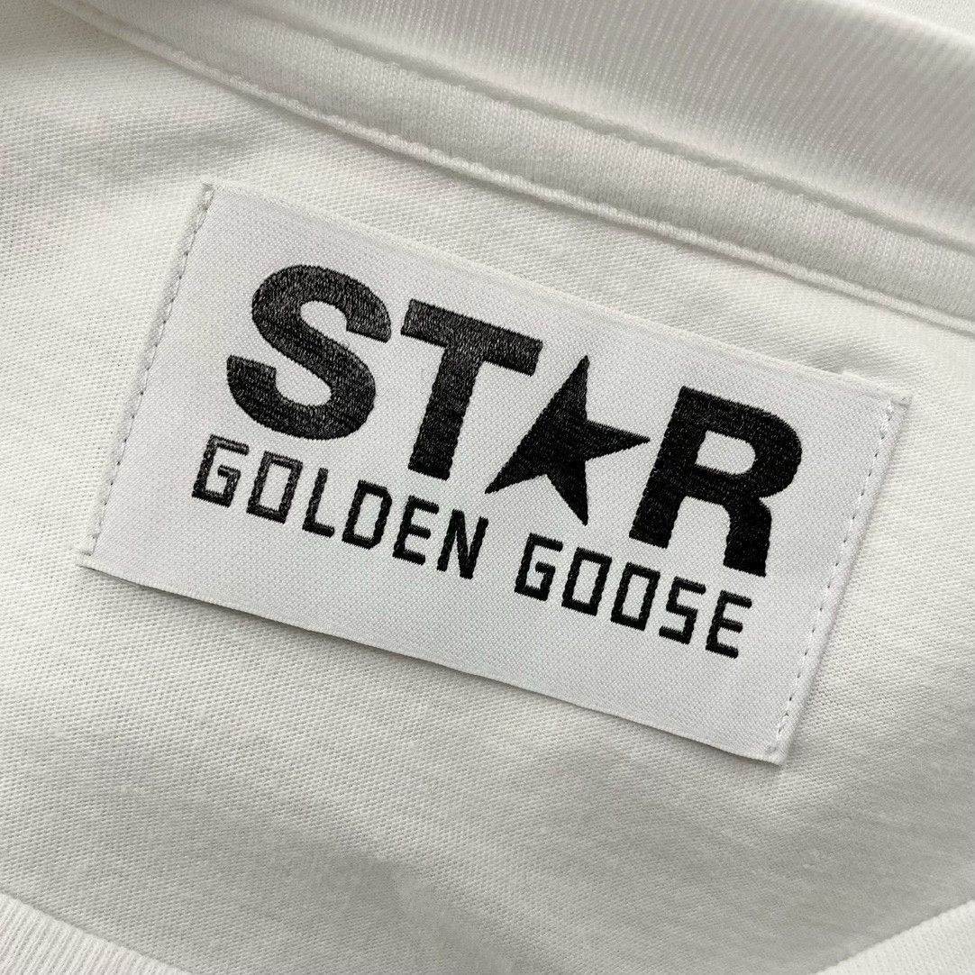 Golden Goose Golden Goose White Short-Sleeve T-Shirt Size US S / EU 44-46 / 1 - 5 Thumbnail