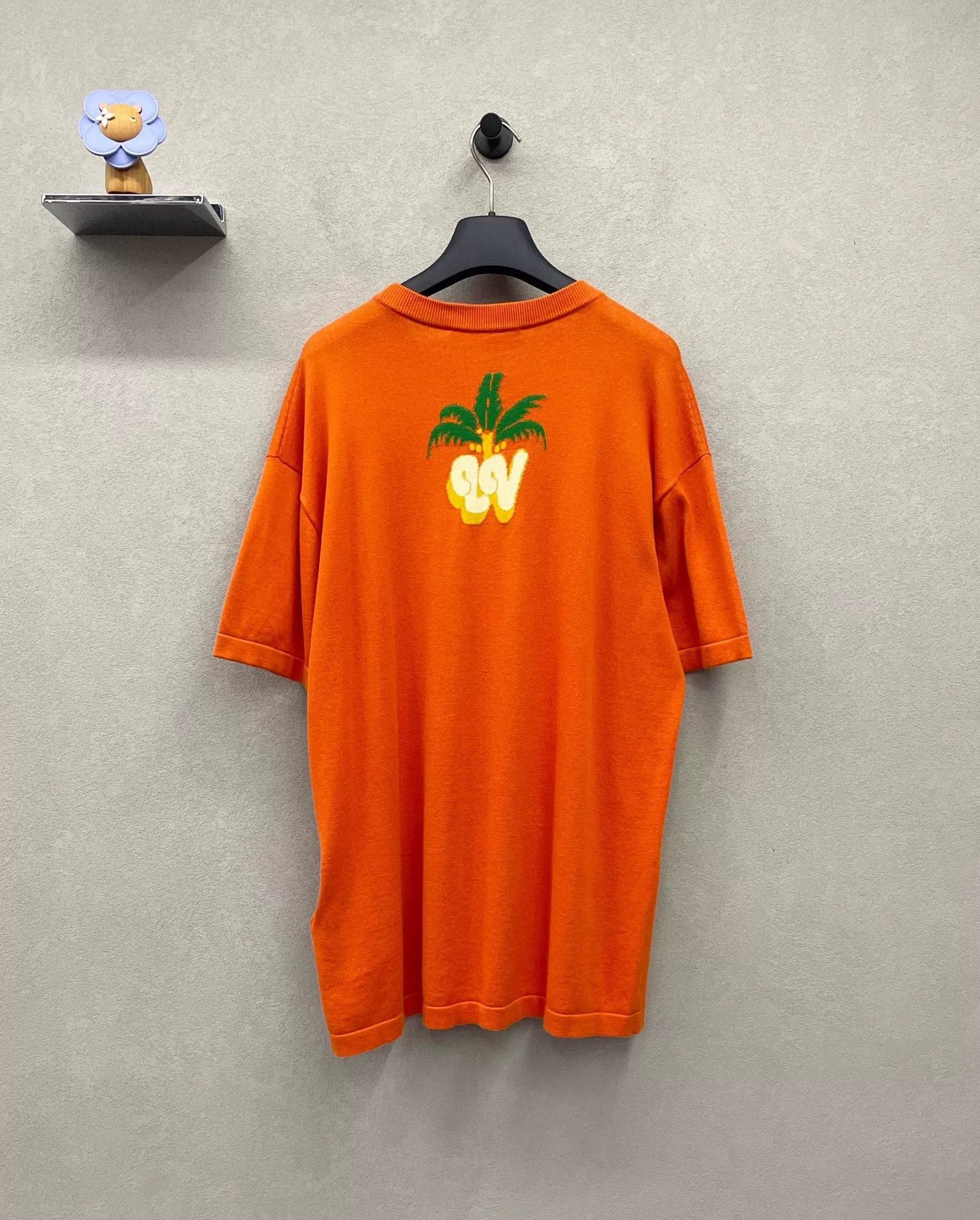 Louis Vuitton LV Orange Palm Tree Knit T-Shirt Size US M / EU 48-50 / 2 - 2 Thumbnail