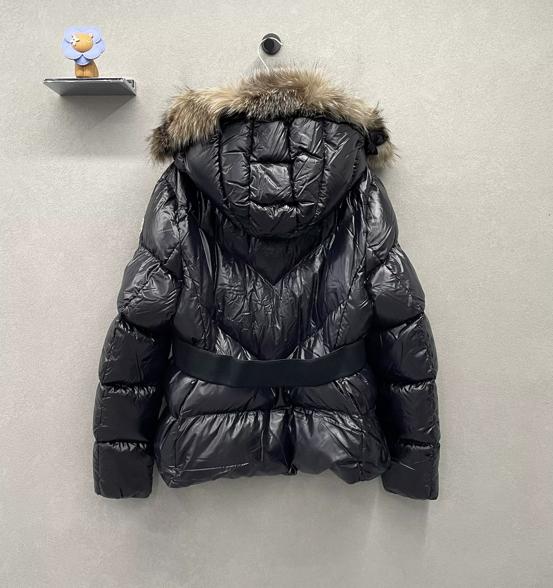 Moncler Moncler Ribaudfur Black Down Jacket Size XXL / US 16-18 / IT 52-54 - 2 Thumbnail