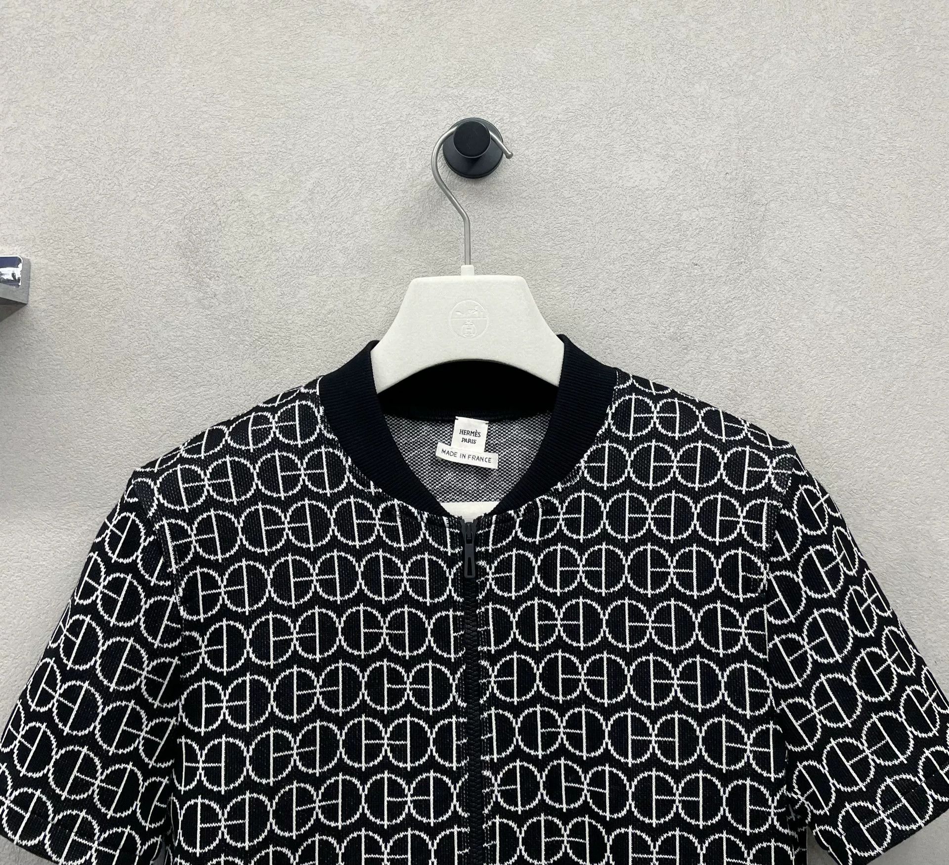 Hermes Hermes Logo Print Black Dress Size XXS / US 00 / IT 34 - 4 Thumbnail