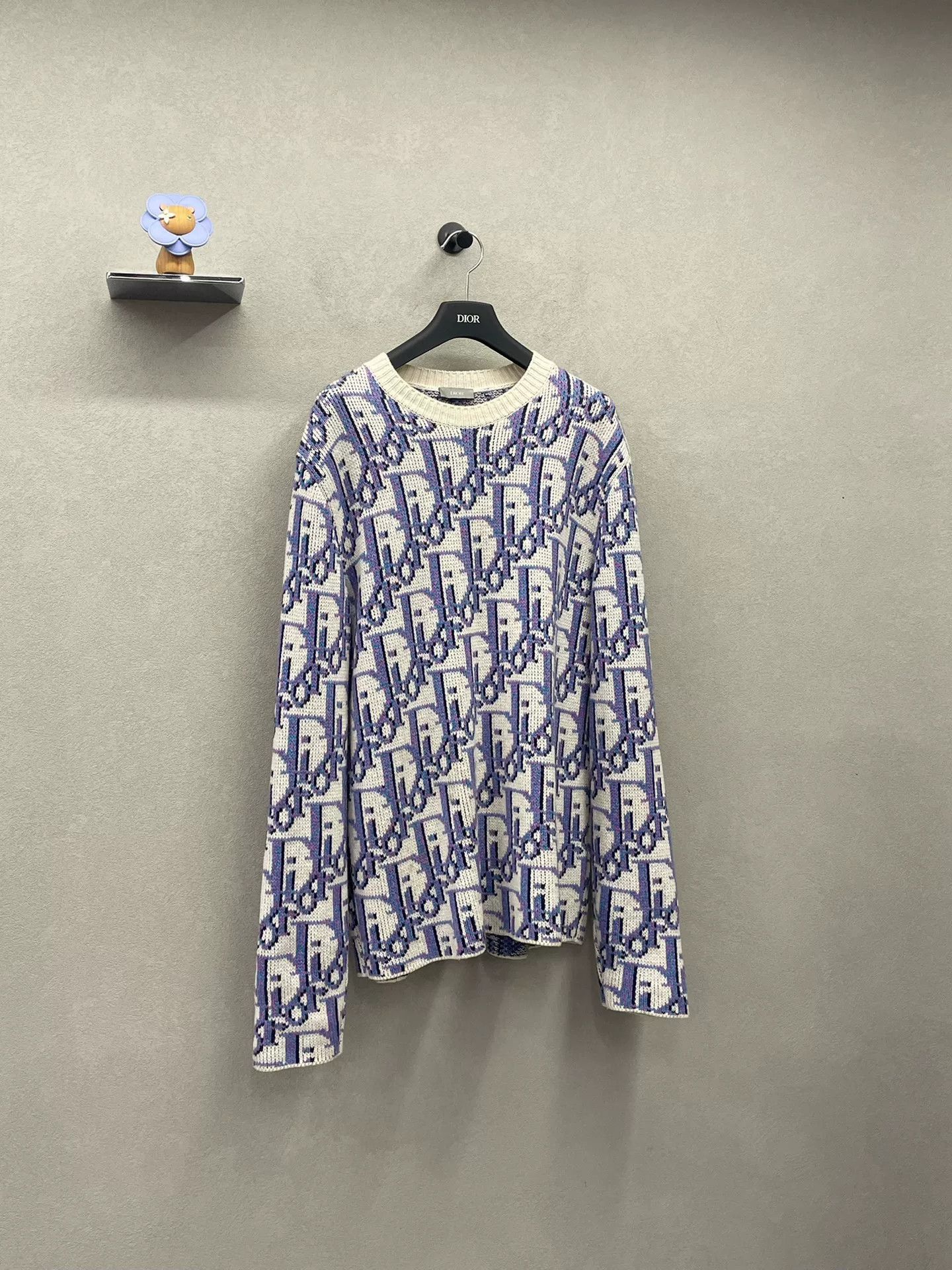 Dior Dior Blue Purple Logo Sweater Size XS / US 0-2 / IT 36-38 - 3 Thumbnail