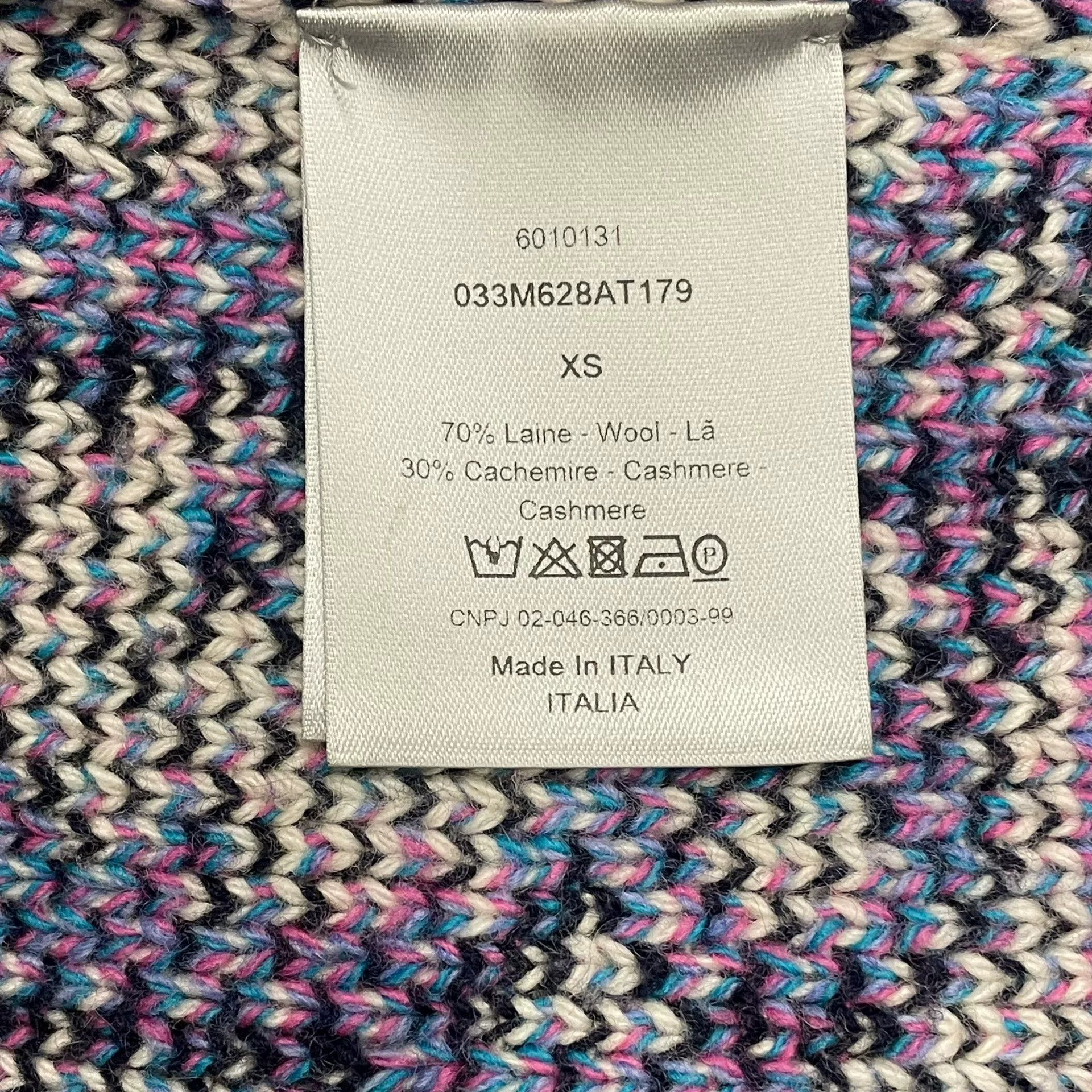 Dior Dior Blue Purple Logo Sweater Size XS / US 0-2 / IT 36-38 - 6 Thumbnail