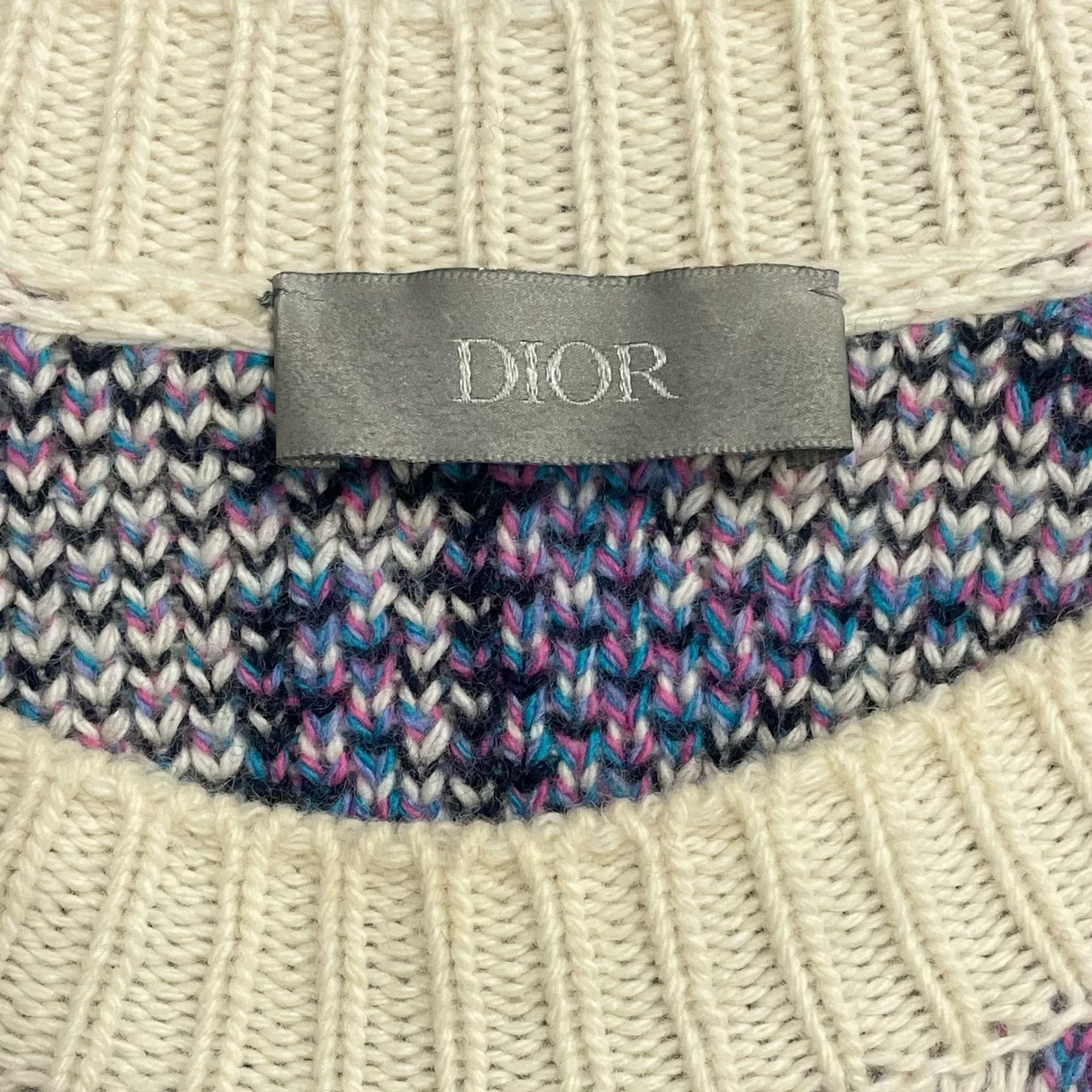 Dior Dior Blue Purple Logo Sweater Size XS / US 0-2 / IT 36-38 - 5 Thumbnail