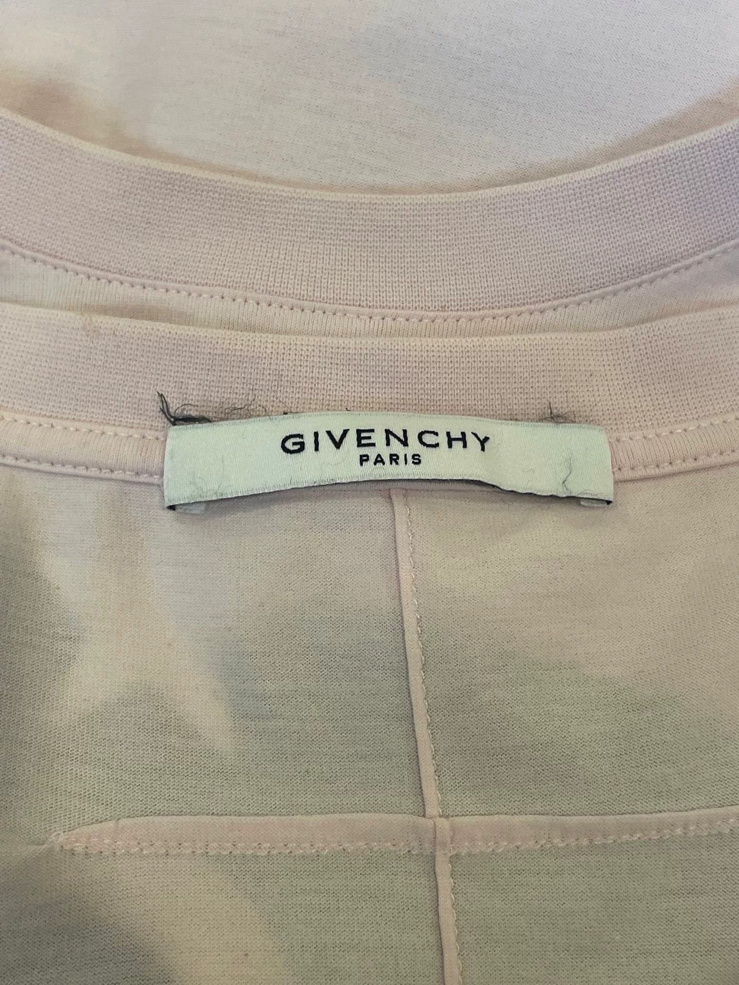 Givenchy Givenchy Light Pink Printed Short-Sleeve Size M / US 6-8 / IT 42-44 - 6 Thumbnail