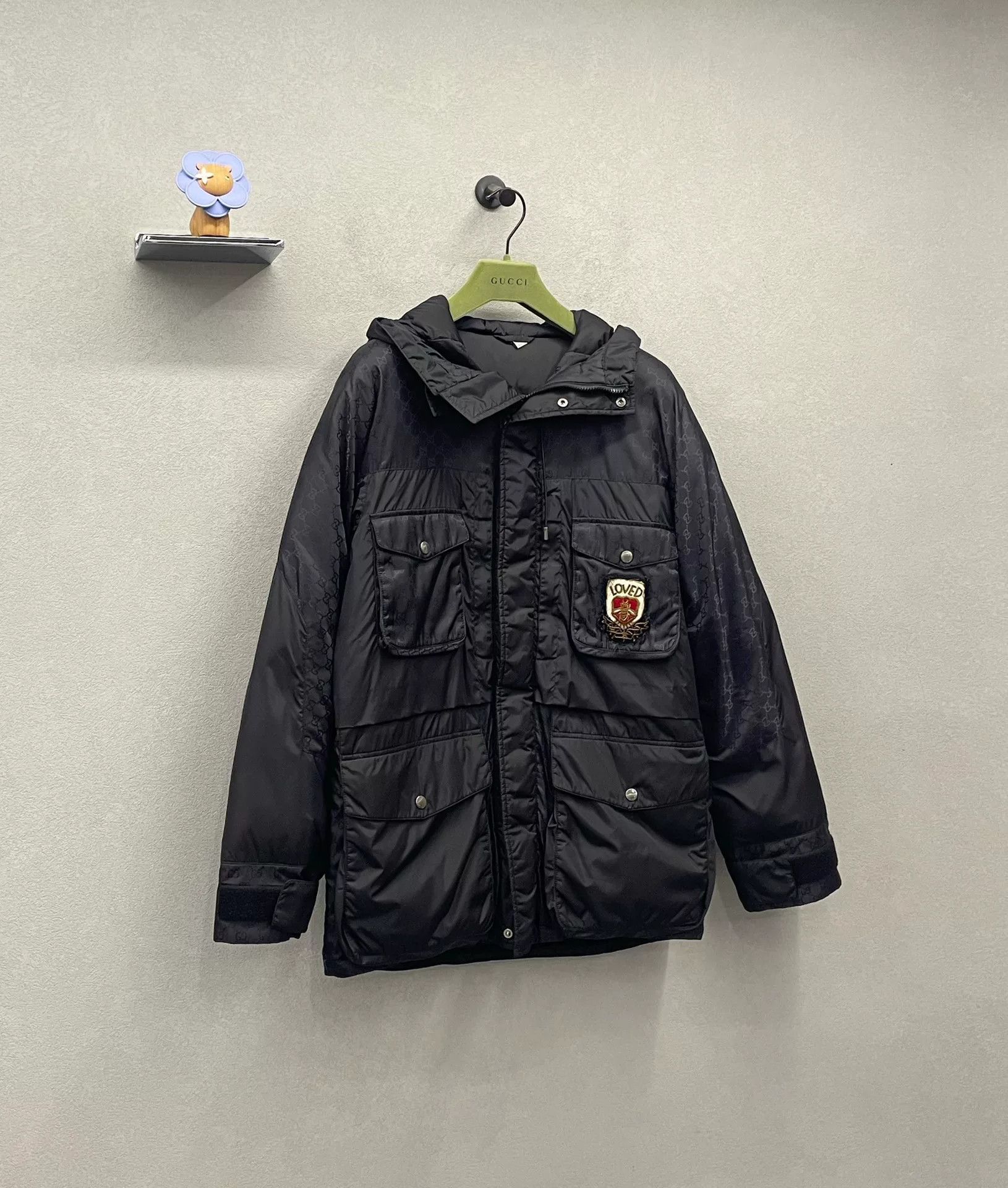 Gucci Gucci Black Logo Down Jacket Size US S / EU 44-46 / 1 - 3 Thumbnail