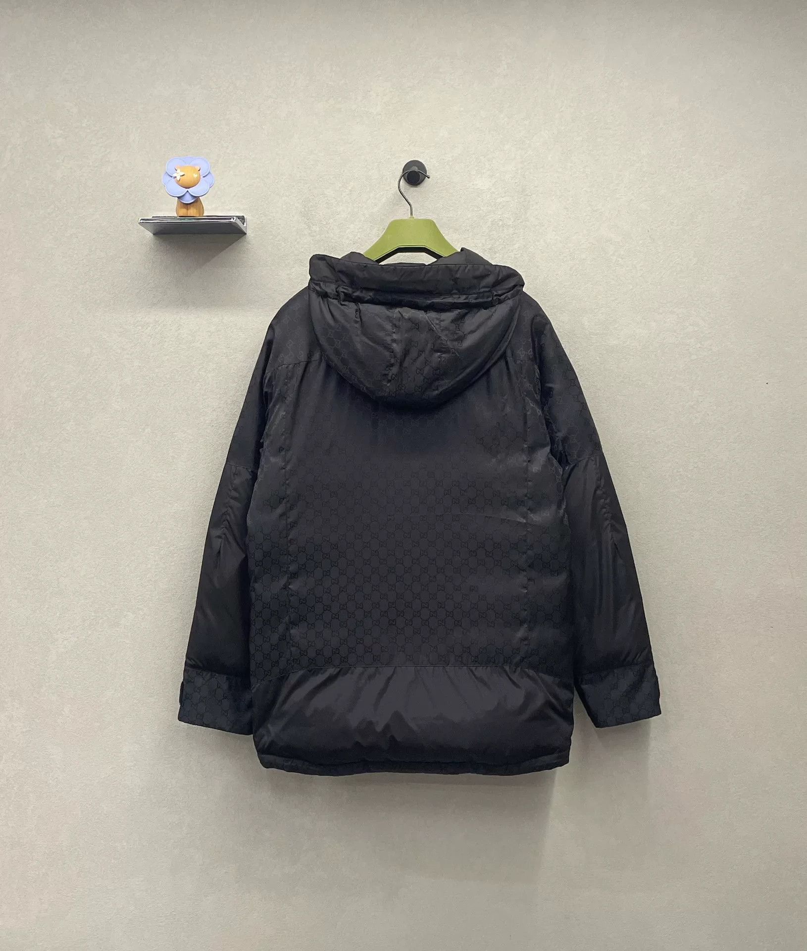 Gucci Gucci Black Logo Down Jacket Size US S / EU 44-46 / 1 - 2 Thumbnail
