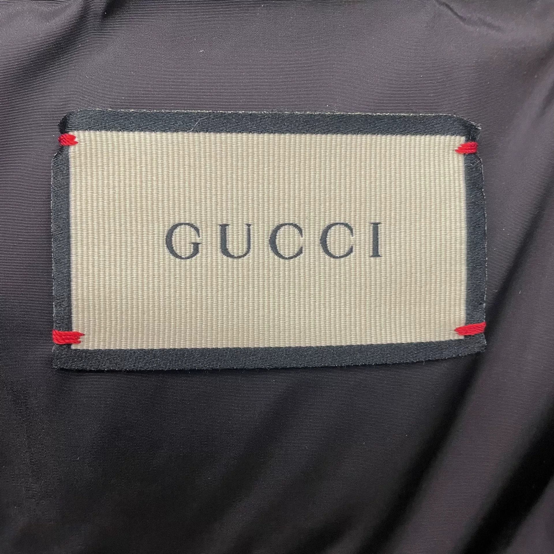Gucci Gucci Black Logo Down Jacket Size US S / EU 44-46 / 1 - 5 Thumbnail