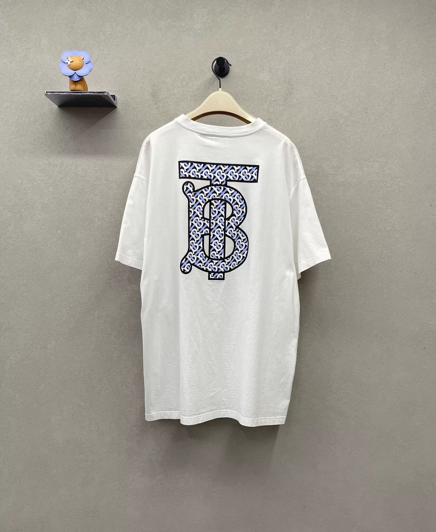 Burberry Burberry White Back Logo Short-Sleeve T-Shirt Size US XXL / EU 58 / 5 - 3 Thumbnail