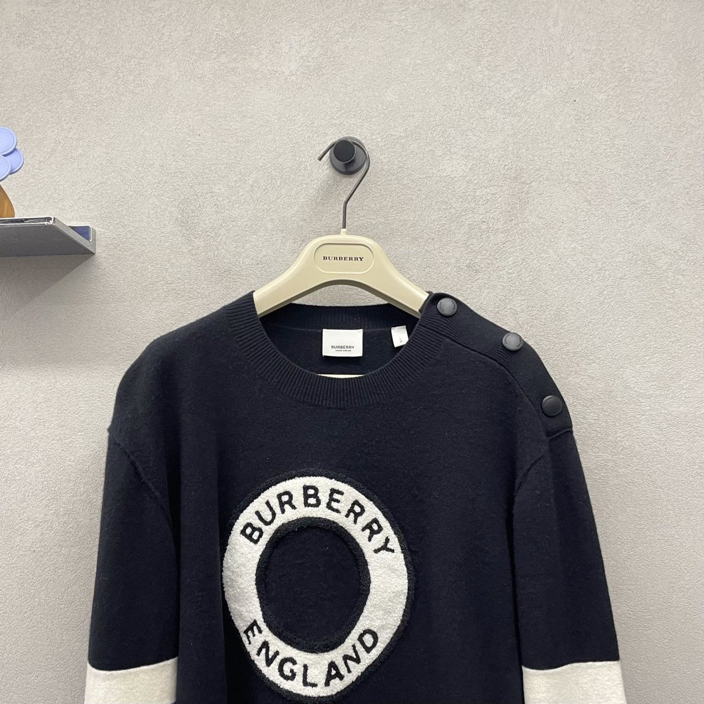 Burberry Burberry Black Sweater Size L Size US L / EU 52-54 / 3 - 4 Thumbnail