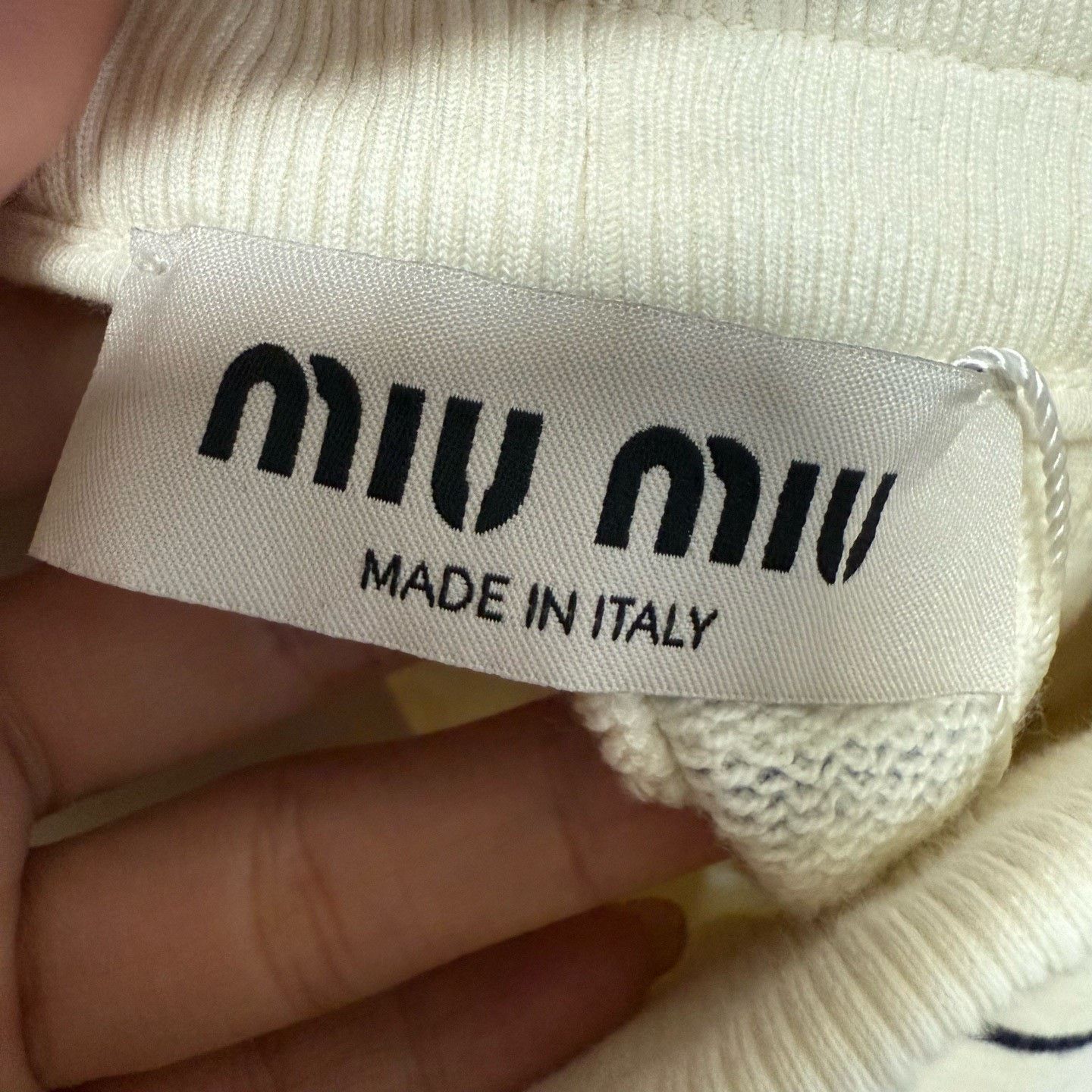 Miu Miu Miu Miu 2024 Striped Logo Casual Shorts Size 24" / US 00 / IT 34 - 3 Thumbnail