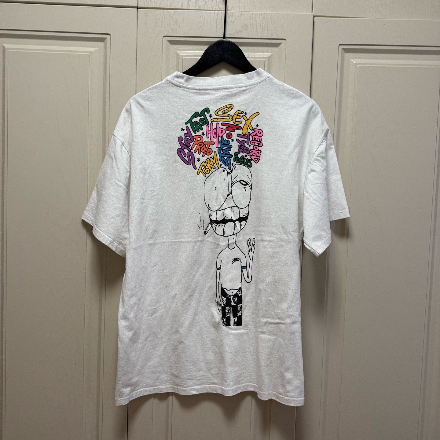 Matty Boy Matty Boy NY PopUp Graffiti Portrait White Tee Size US L / EU 52-54 / 3 - 2 Thumbnail