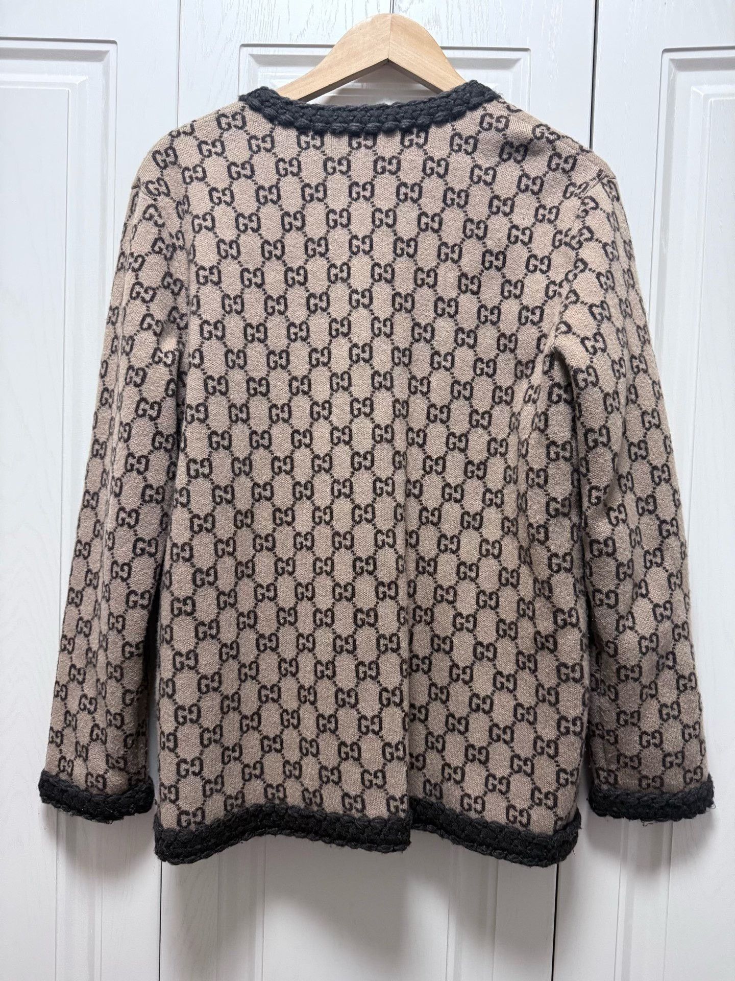 Gucci Gucci All-Over Print Knit Cardigan S Size S / US 4 / IT 40 - 2 Thumbnail