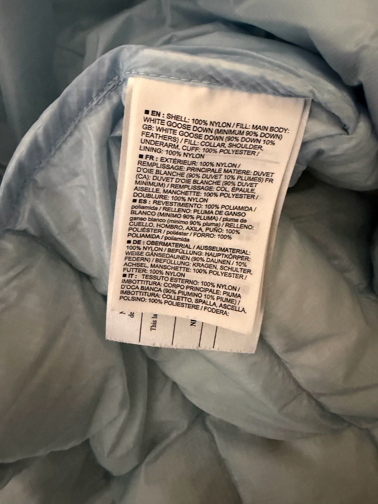 Arc'teryx Arc'teryx Cloud Blue Down Jacket Size US XL / EU 56 / 4 - 4 Thumbnail