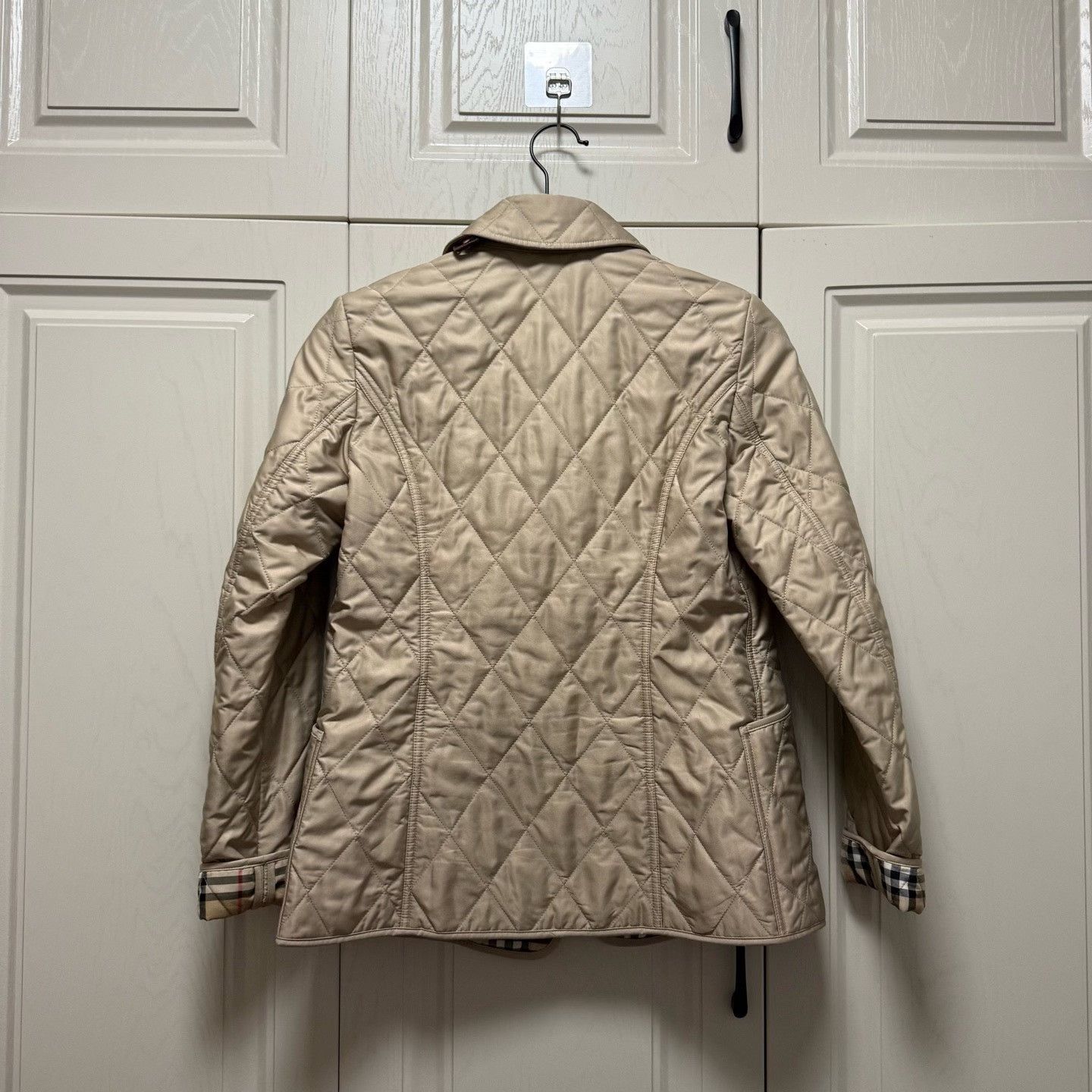 Burberry Burberry Diamond Quilted Cotton Coat Size S / US 4 / IT 40 - 2 Thumbnail