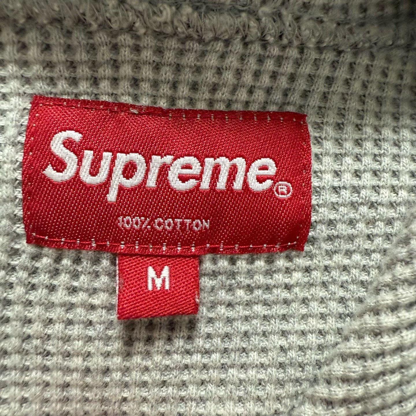 Supreme Supreme Men's Gray Loose Knit Sweatshirt M Size US M / EU 48-50 / 2 - 3 Thumbnail