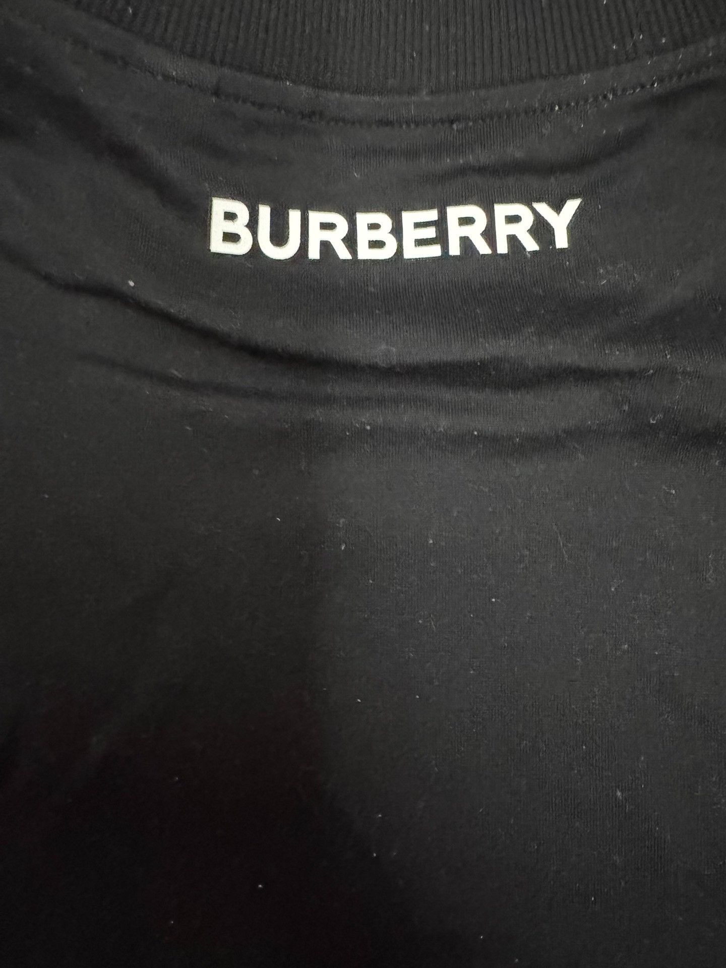 Burberry Burberry SS22 Black Bambi Deer Back Letter Tee Size US L / EU 52-54 / 3 - 6 Thumbnail