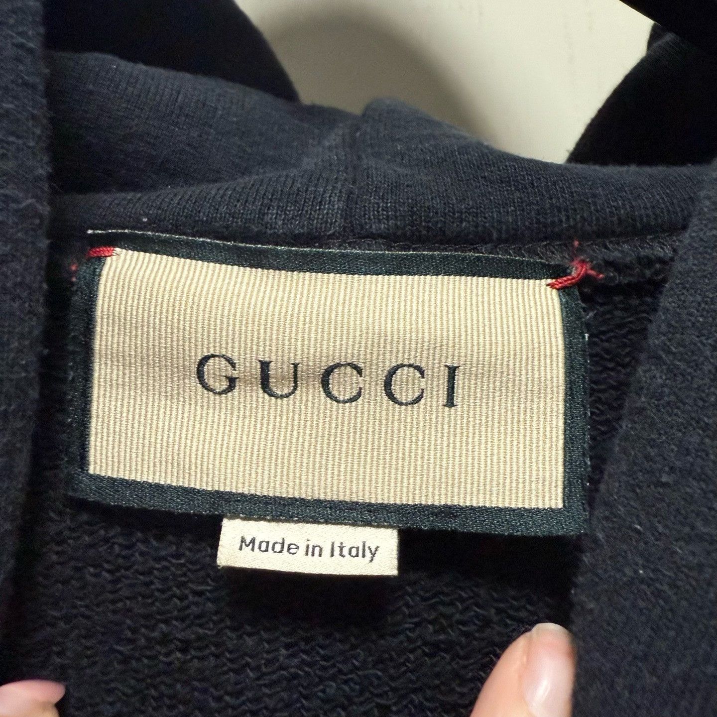 Gucci Gucci Letter Logo Back Print Hoodie M Size US M / EU 48-50 / 2 - 4 Thumbnail