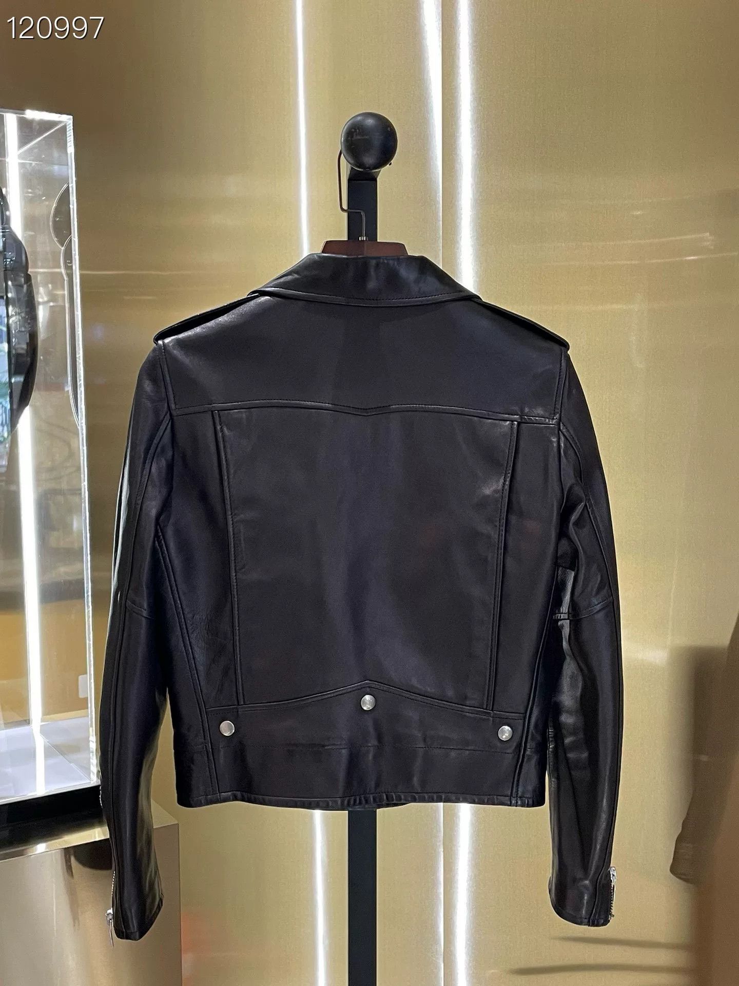 Saint Laurent Paris SLP Motorcycle Leather Jacket 38 Size S / US 4 / IT 40 - 2 Thumbnail