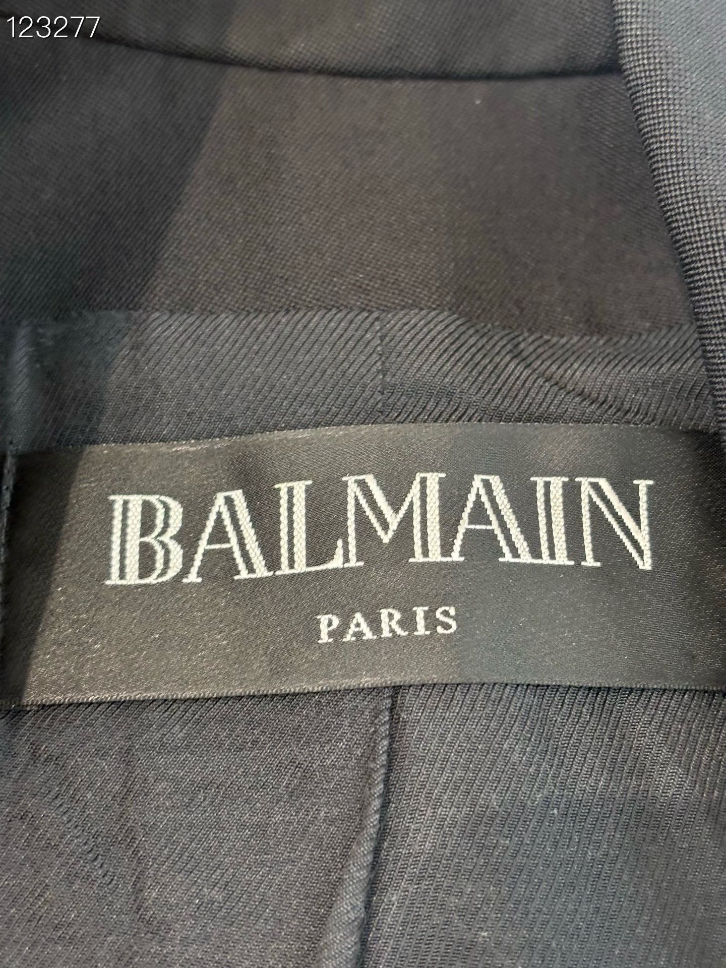 Balmain Balmain Classic Women's Six-Button Black Blazer Size XXS / US 00 / IT 34 - 3 Thumbnail