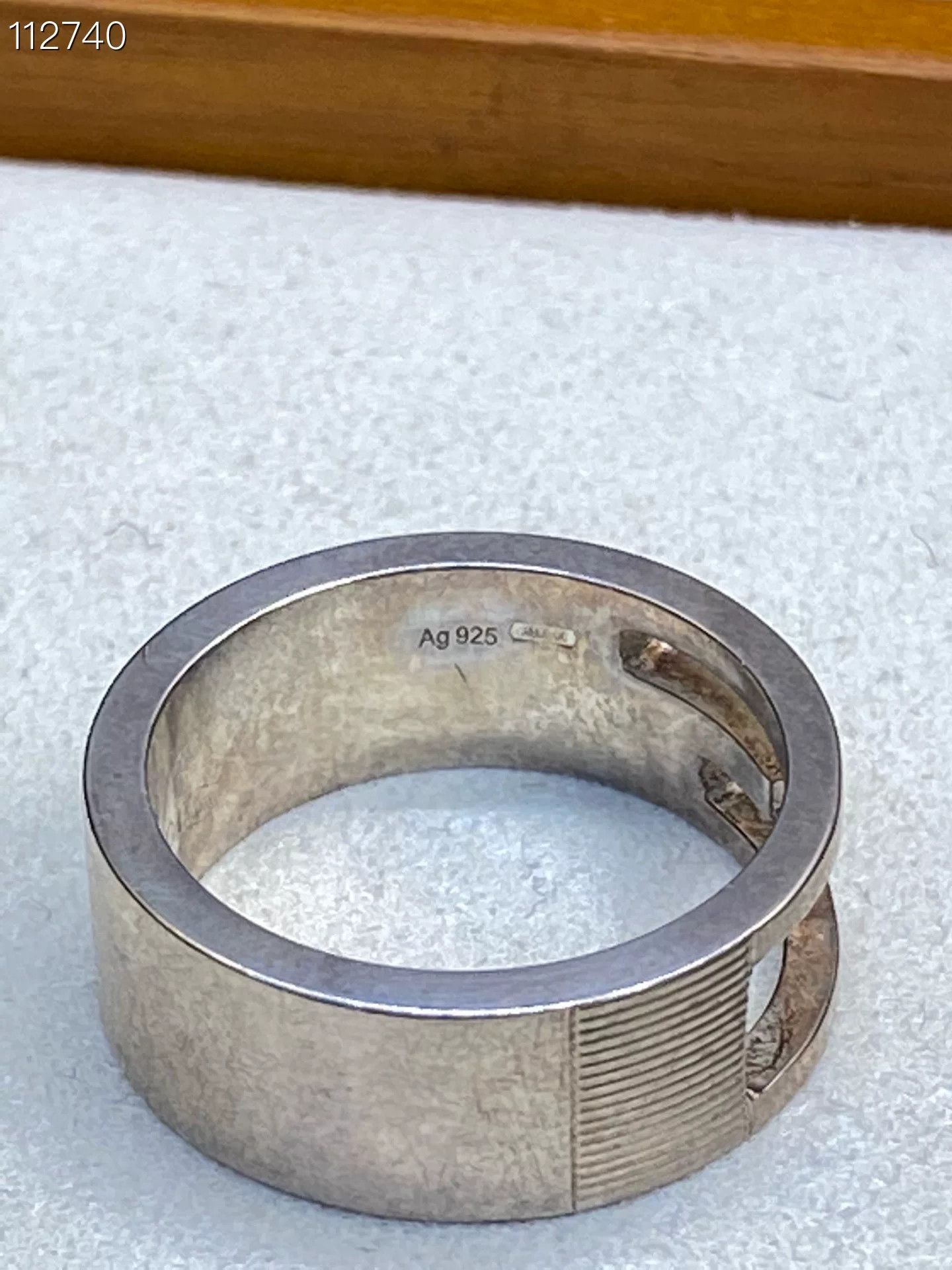 Gucci Gucci 925 Silver Ring Size 55 Size ONE SIZE - 6 Thumbnail