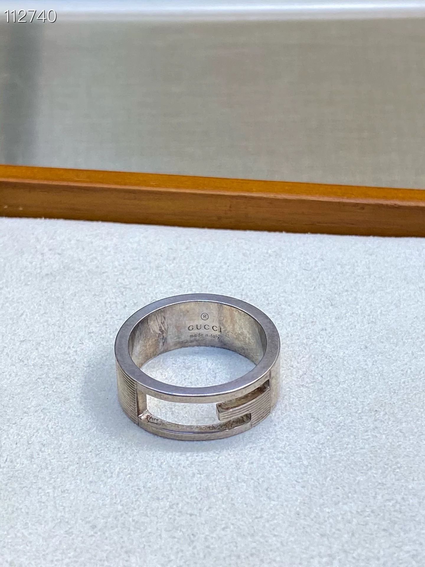 Gucci Gucci 925 Silver Ring Size 55 Size ONE SIZE - 4 Thumbnail