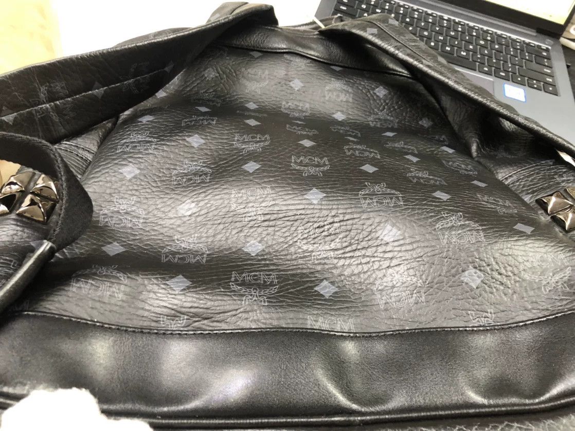 MCM MCM Silver Backpack 32 Women Size ONE SIZE - 9 Thumbnail