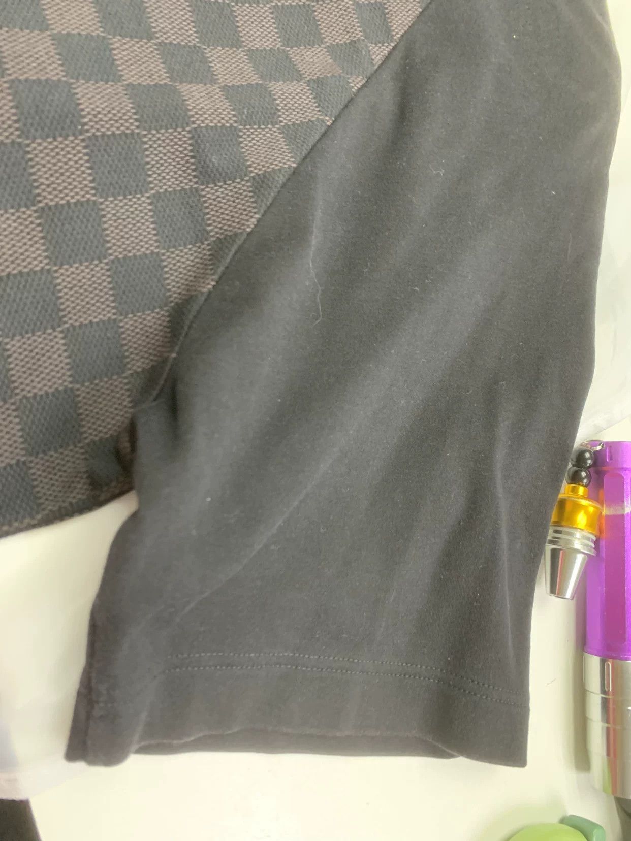 Louis Vuitton Louis Vuitton Checkered Cotton T-Shirt M Women Size M / US 6-8 / IT 42-44 - 8 Thumbnail
