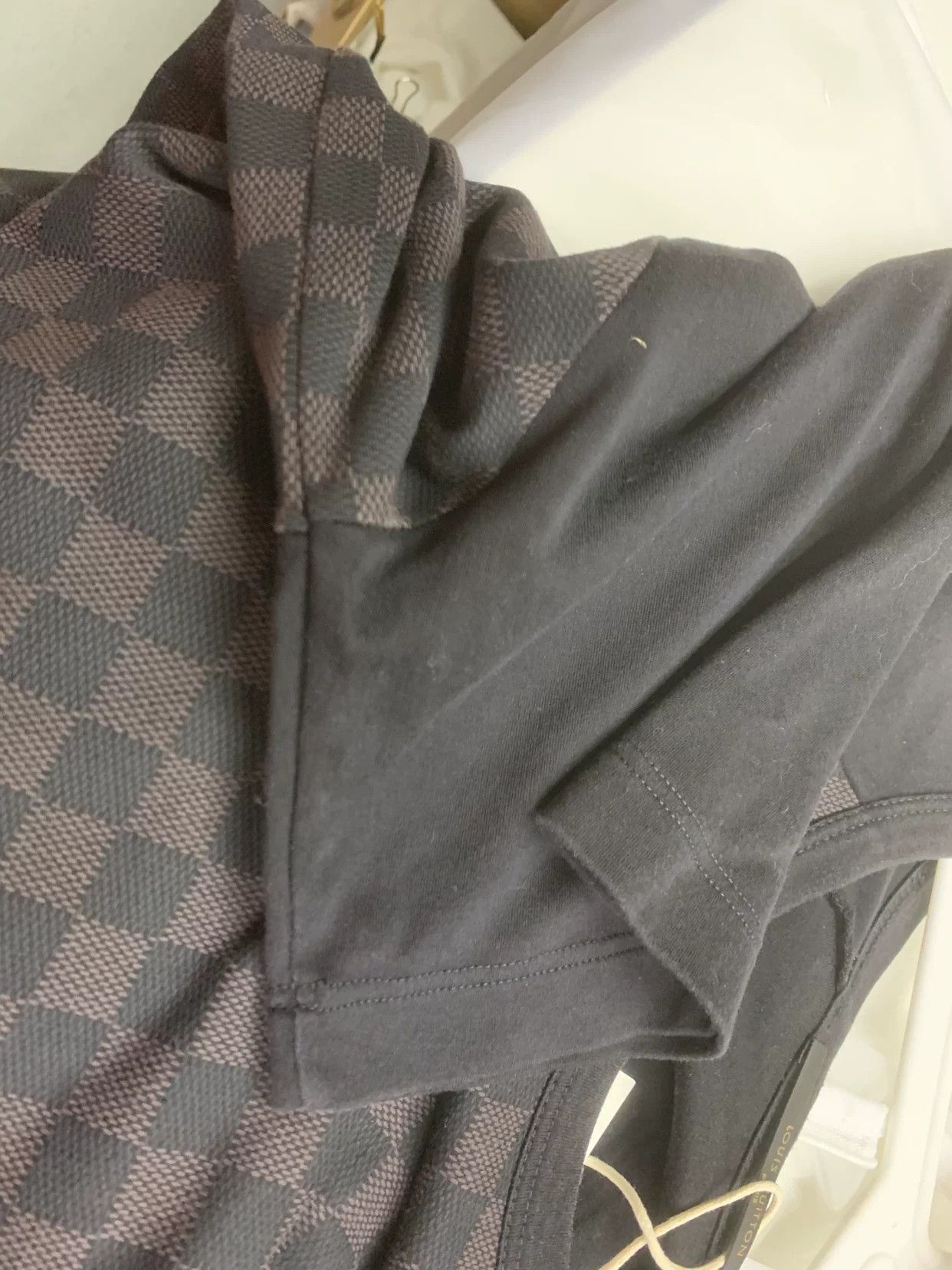 Louis Vuitton Louis Vuitton Checkered Cotton T-Shirt M Women Size M / US 6-8 / IT 42-44 - 9 Thumbnail