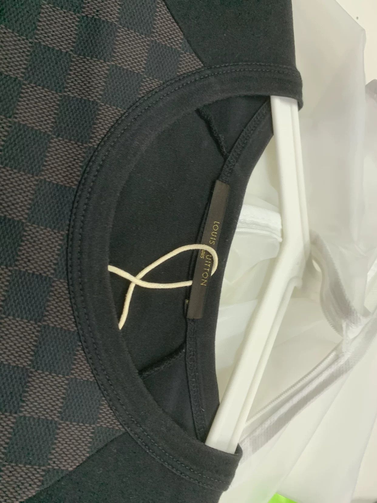 Louis Vuitton Louis Vuitton Checkered Cotton T-Shirt M Women Size M / US 6-8 / IT 42-44 - 7 Thumbnail