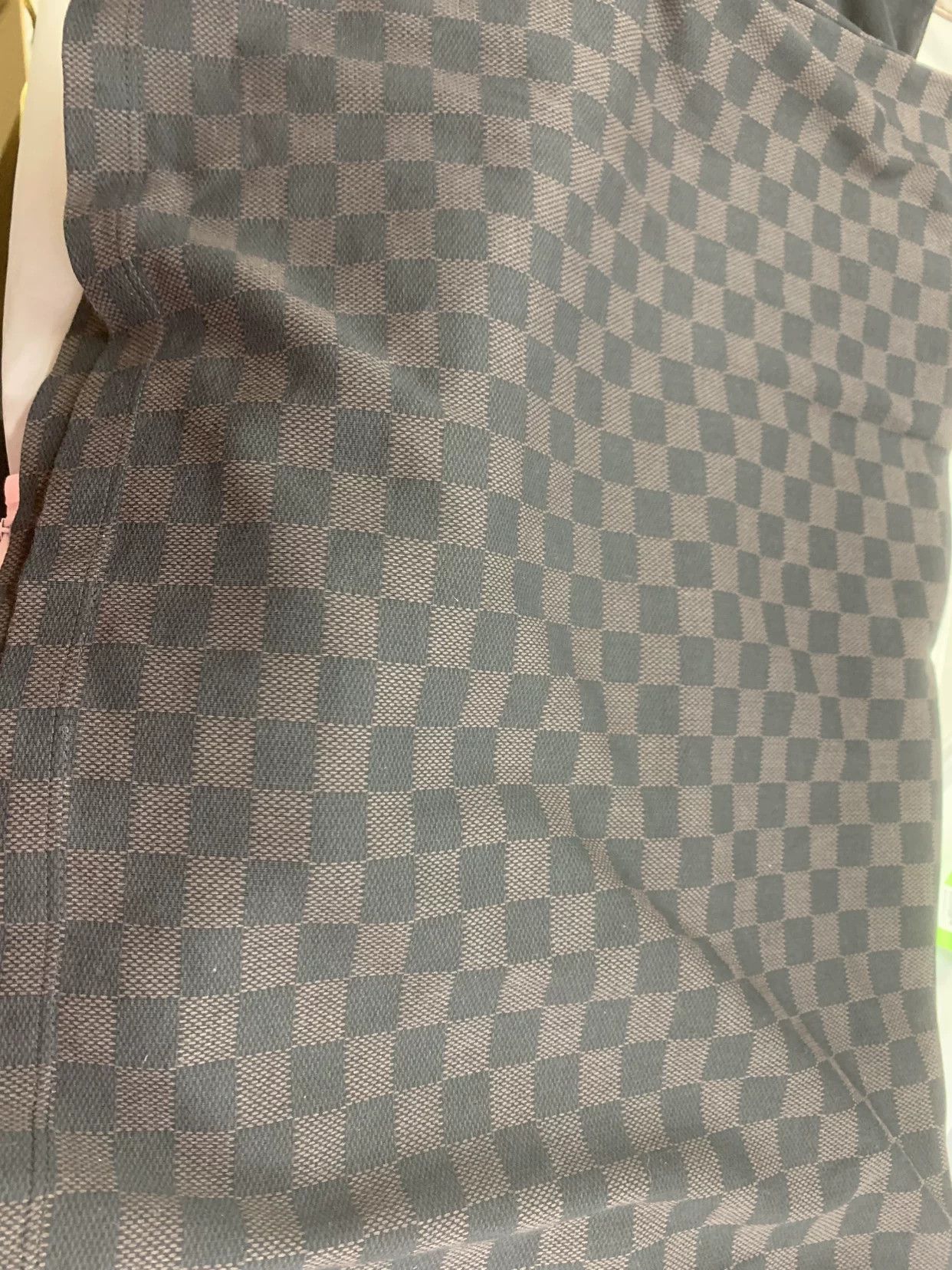 Louis Vuitton Louis Vuitton Checkered Cotton T-Shirt M Women Size M / US 6-8 / IT 42-44 - 6 Thumbnail