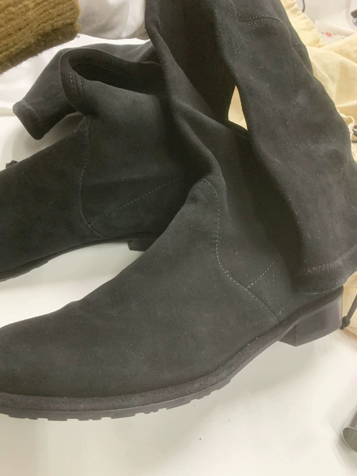 Hermes Hermes Suede Gold Boots 36 Women Size US 6 / IT 36 - 9 Thumbnail