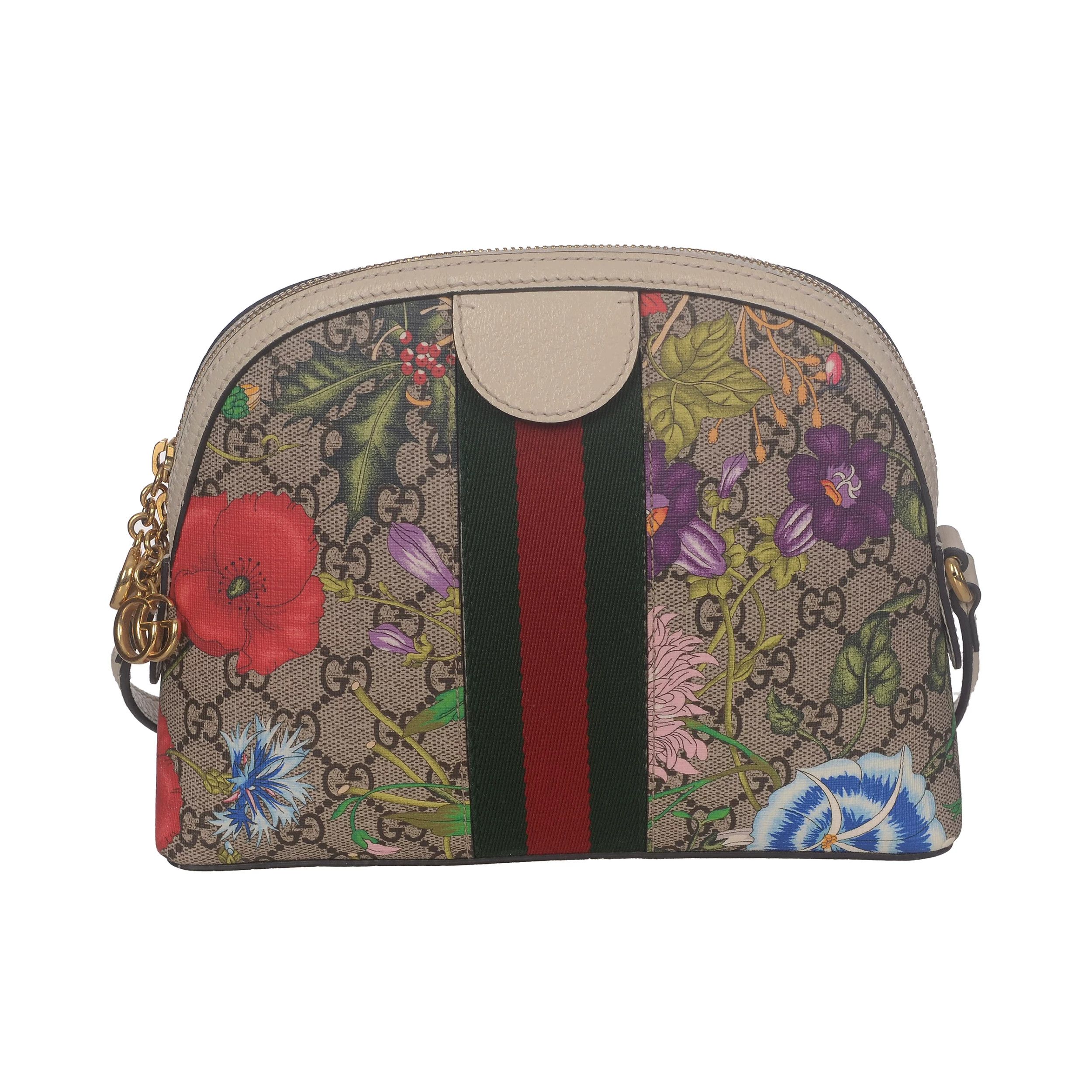 Gucci Gucci Floral Multi Shoulder Bag 23 Women Size ONE SIZE - 4 Thumbnail