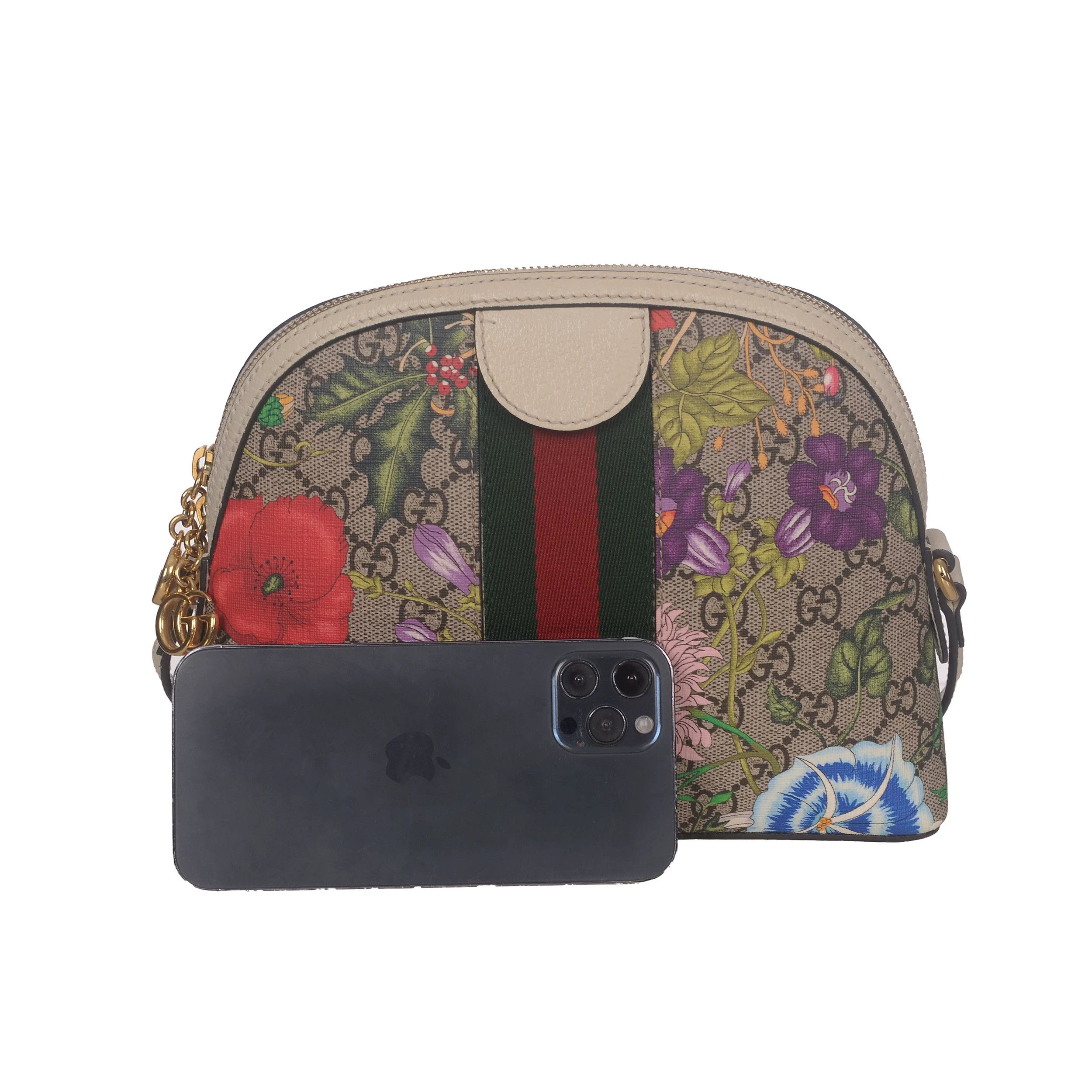 Gucci Gucci Floral Multi Shoulder Bag 23 Women Size ONE SIZE - 5 Thumbnail