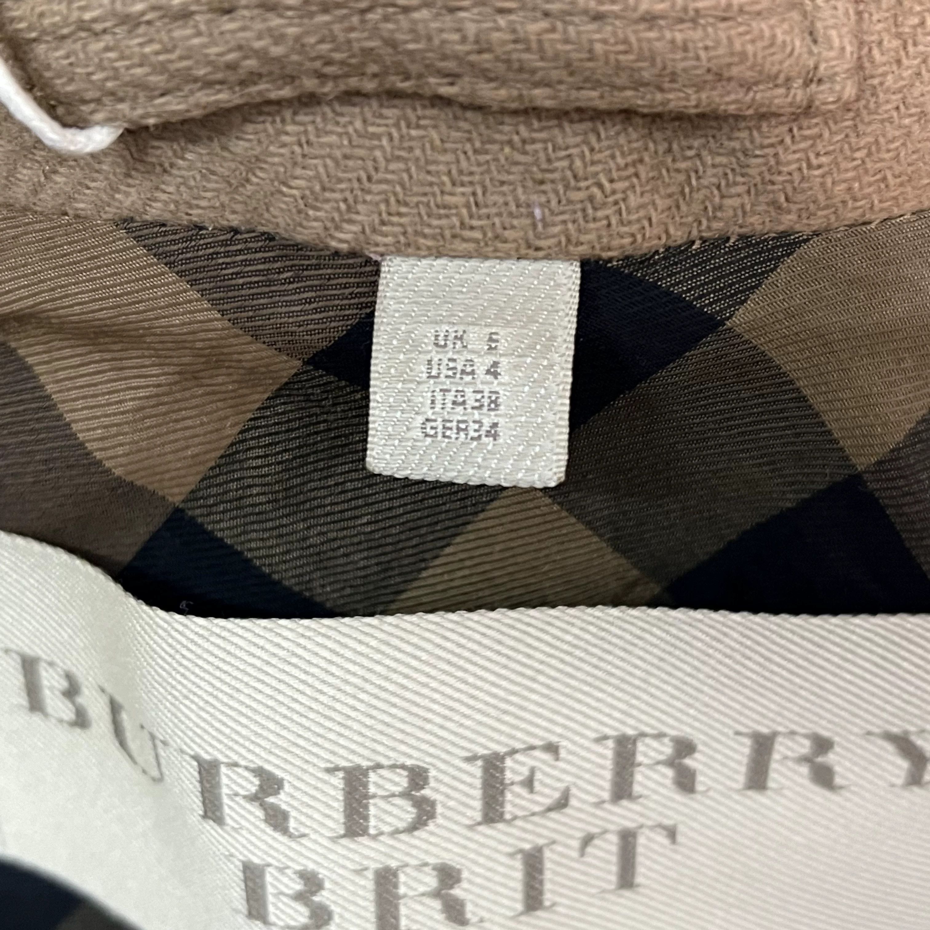 Burberry Burberry Wool Coat XS Women Size XS / US 0-2 / IT 36-38 - 4 Thumbnail