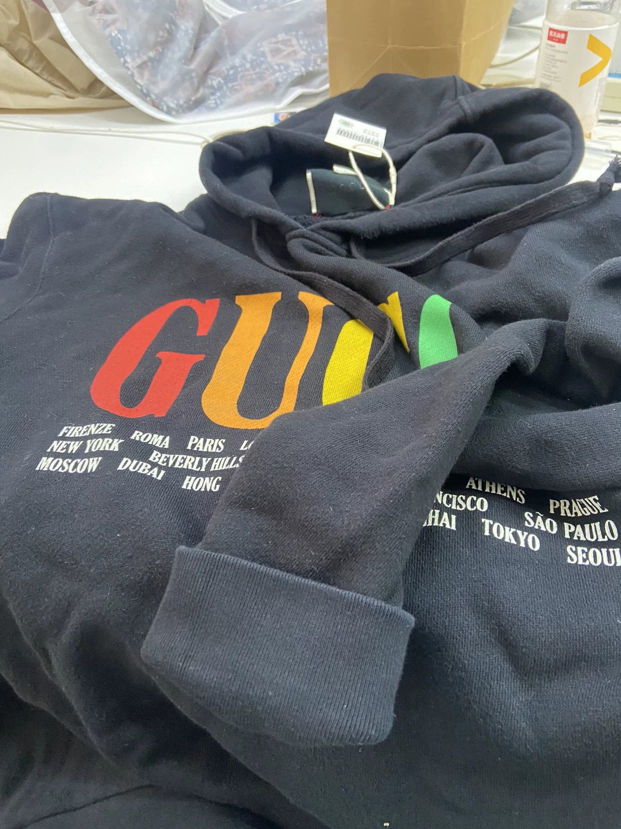 Gucci Gucci Retro Cotton Multi Hoodie S Men Size US S / EU 44-46 / 1 - 8 Thumbnail